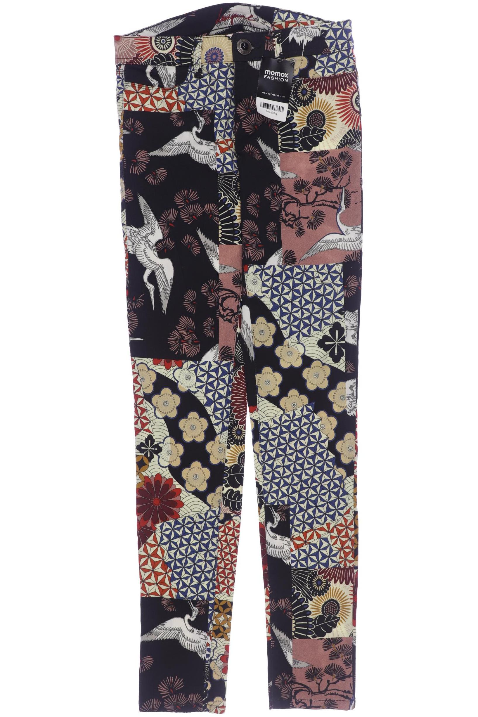 

Desigual Damen Stoffhose, mehrfarbig, Gr. 28