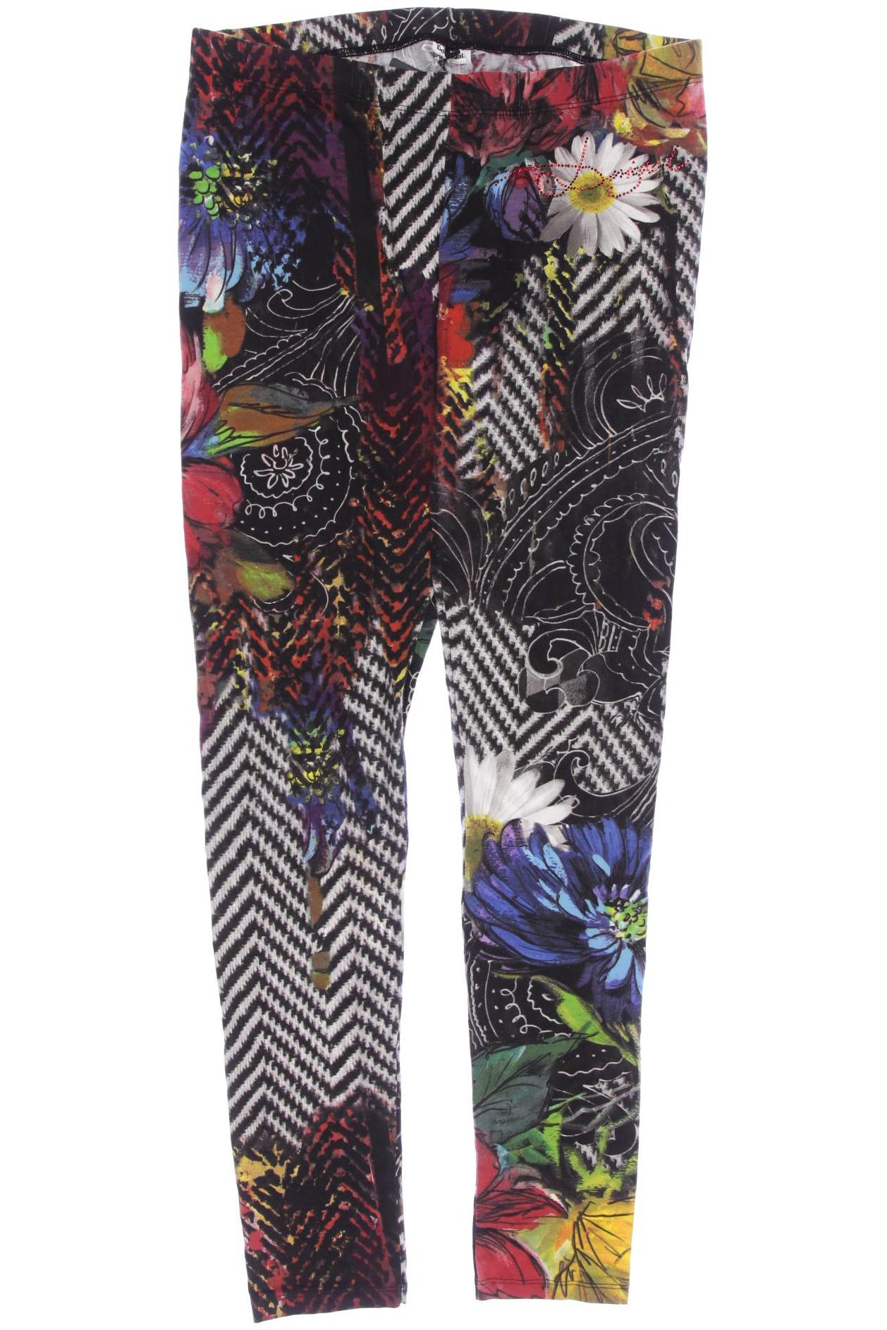 

Desigual Damen Stoffhose, mehrfarbig, Gr. 0