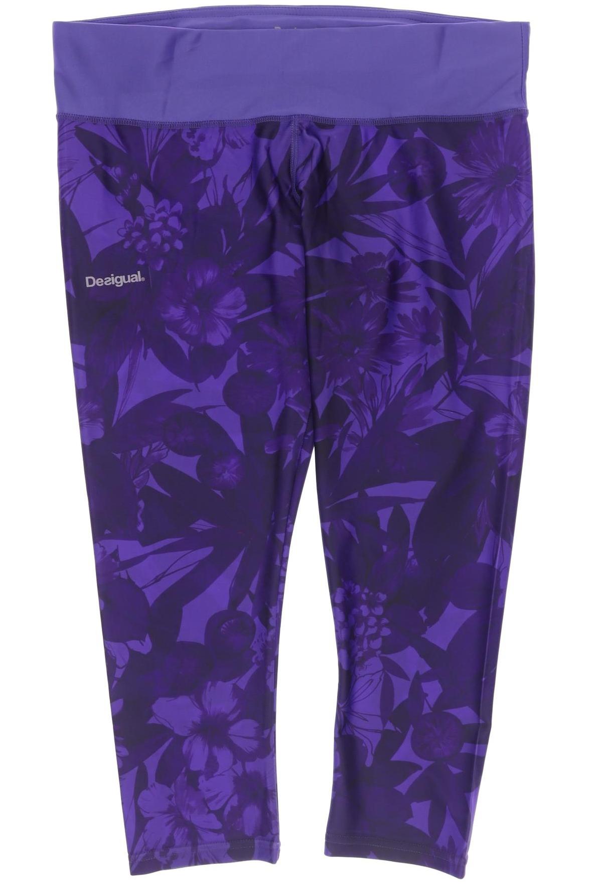 

Desigual Damen Stoffhose, flieder, Gr. 0