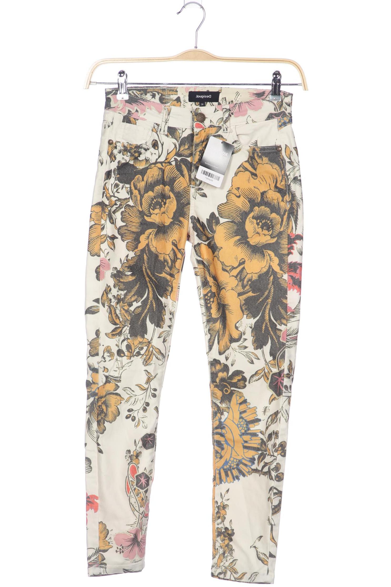 

Desigual Damen Stoffhose, mehrfarbig, Gr. 36