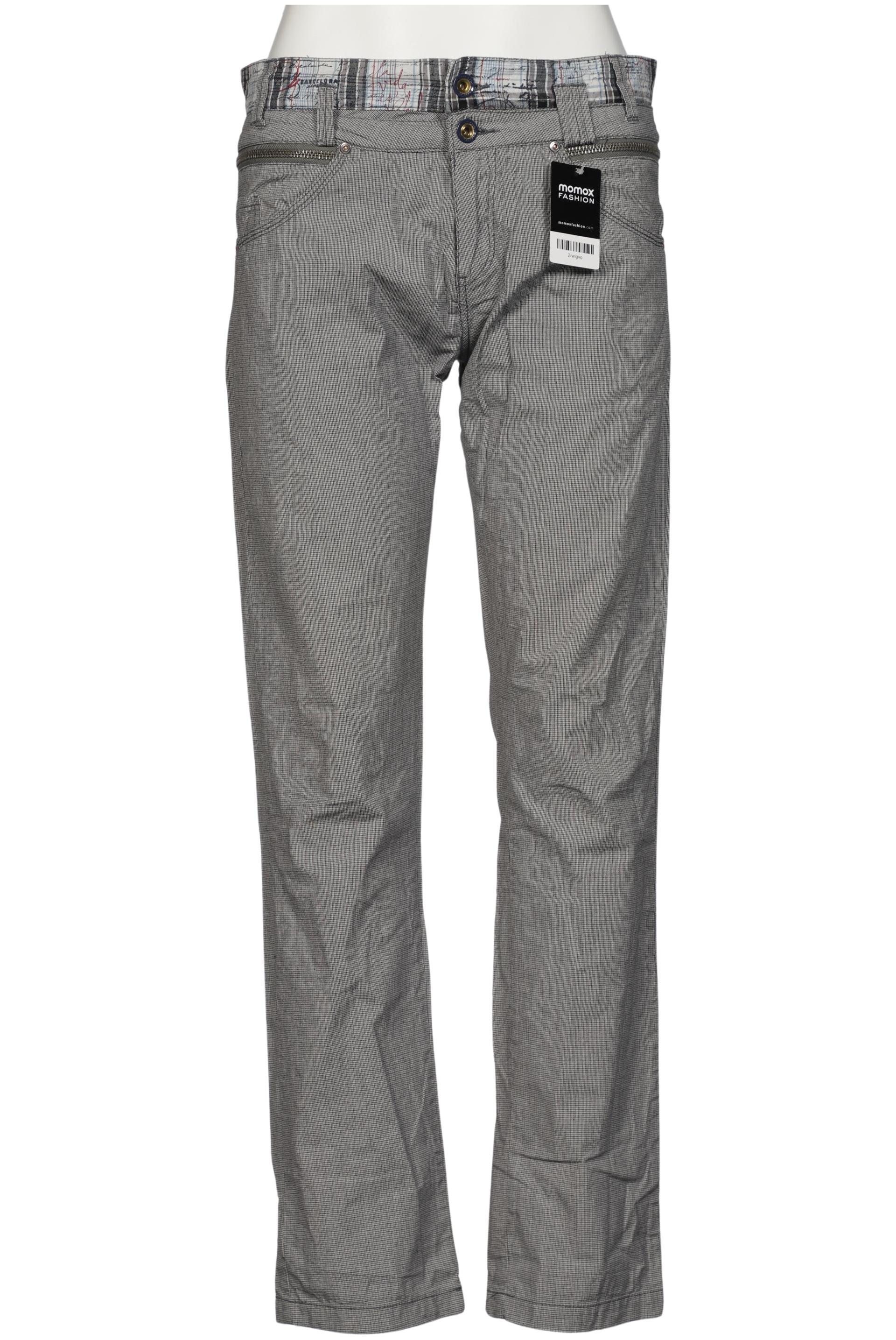 

Desigual Damen Stoffhose, grau, Gr. 34