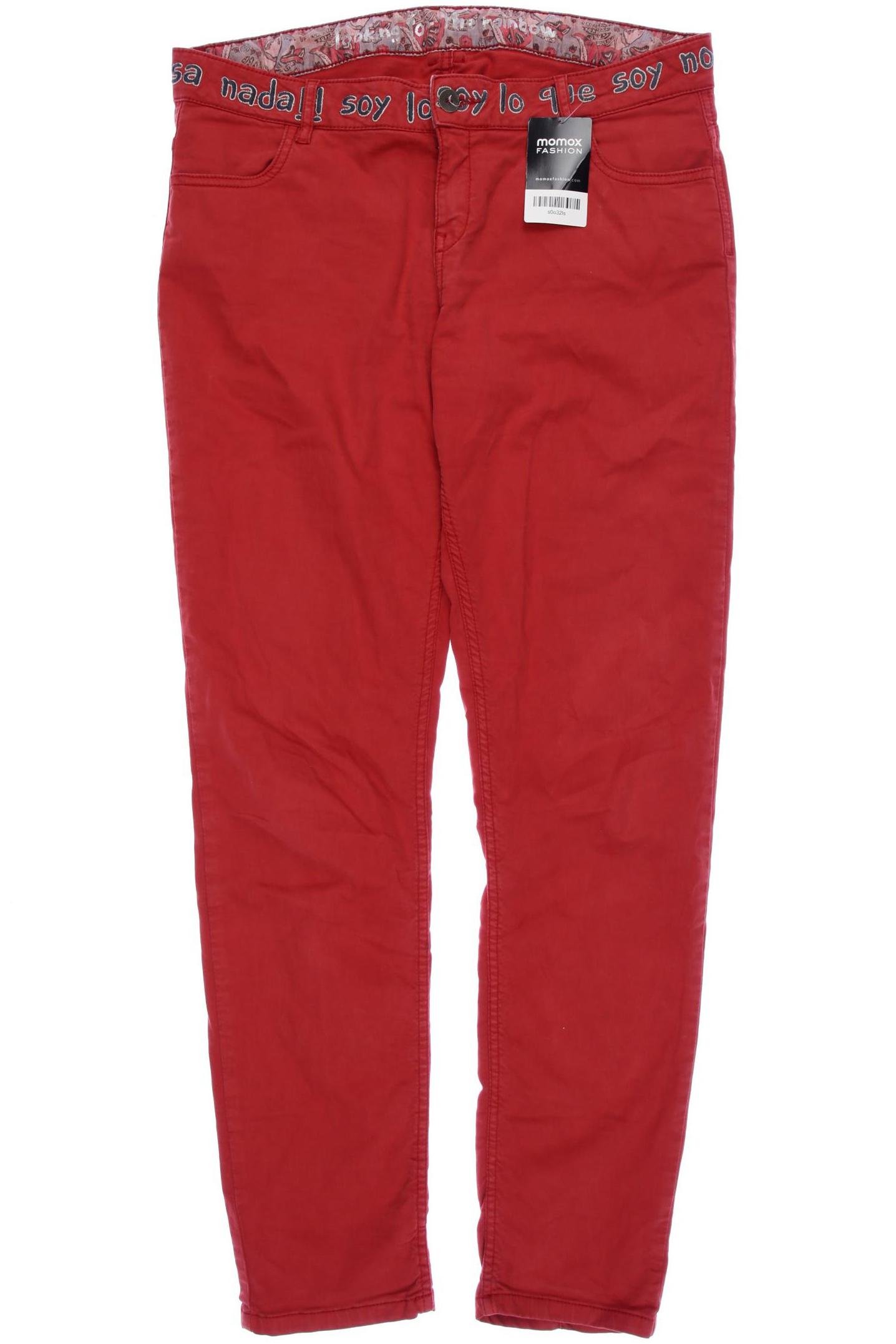 

Desigual Damen Stoffhose, rot, Gr. 34