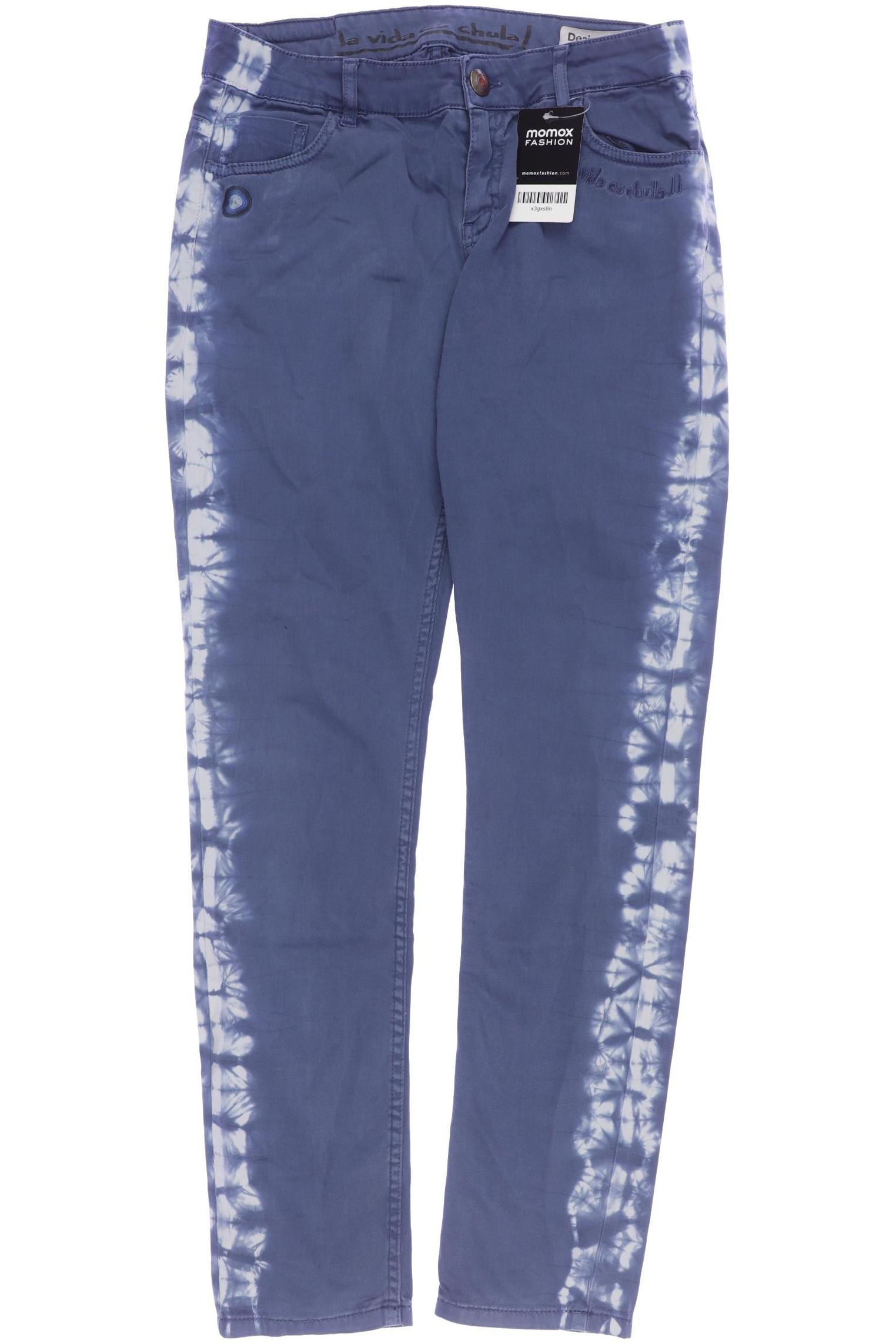 

Desigual Damen Stoffhose, marineblau, Gr. 30