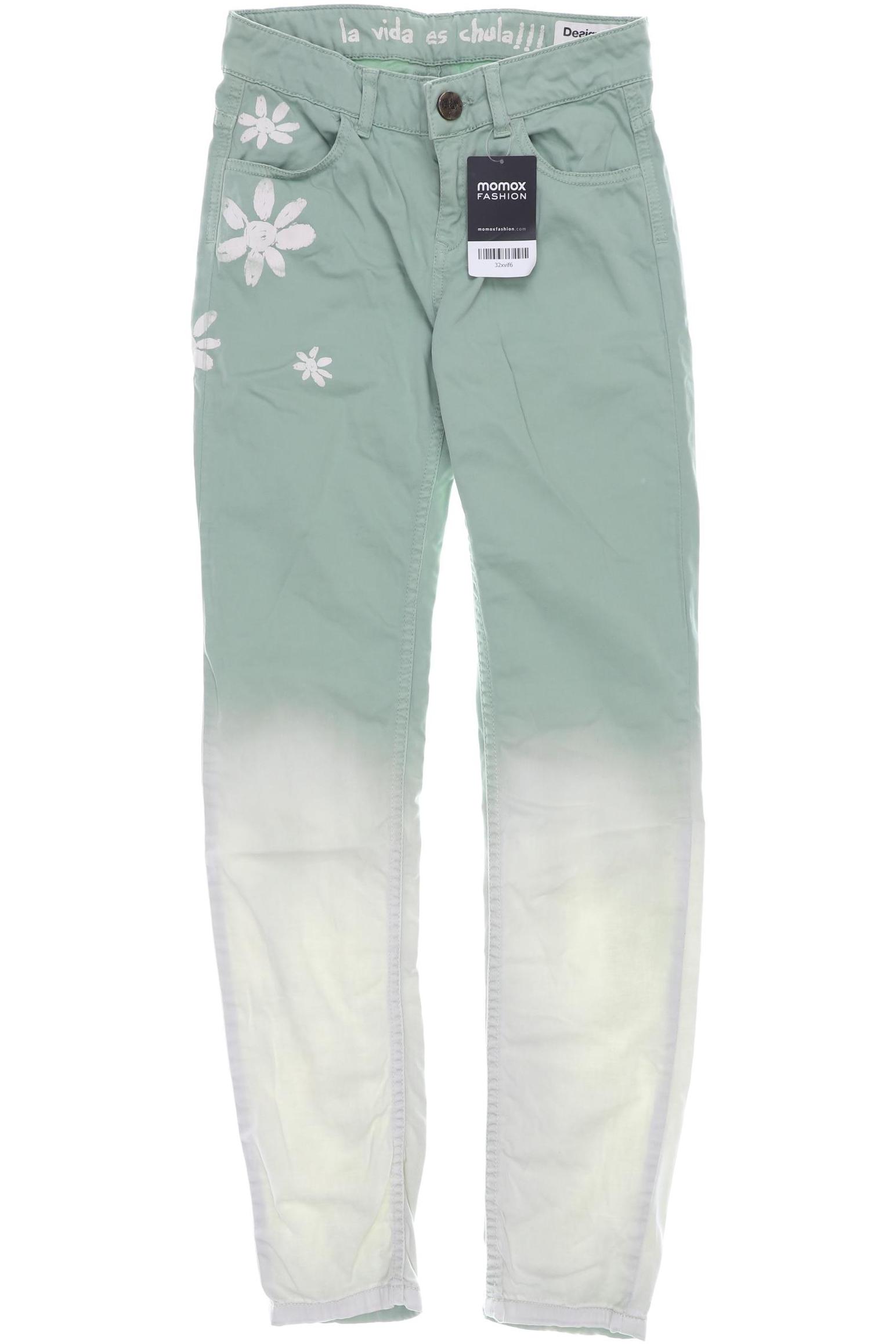 

Desigual Damen Stoffhose, hellgrün