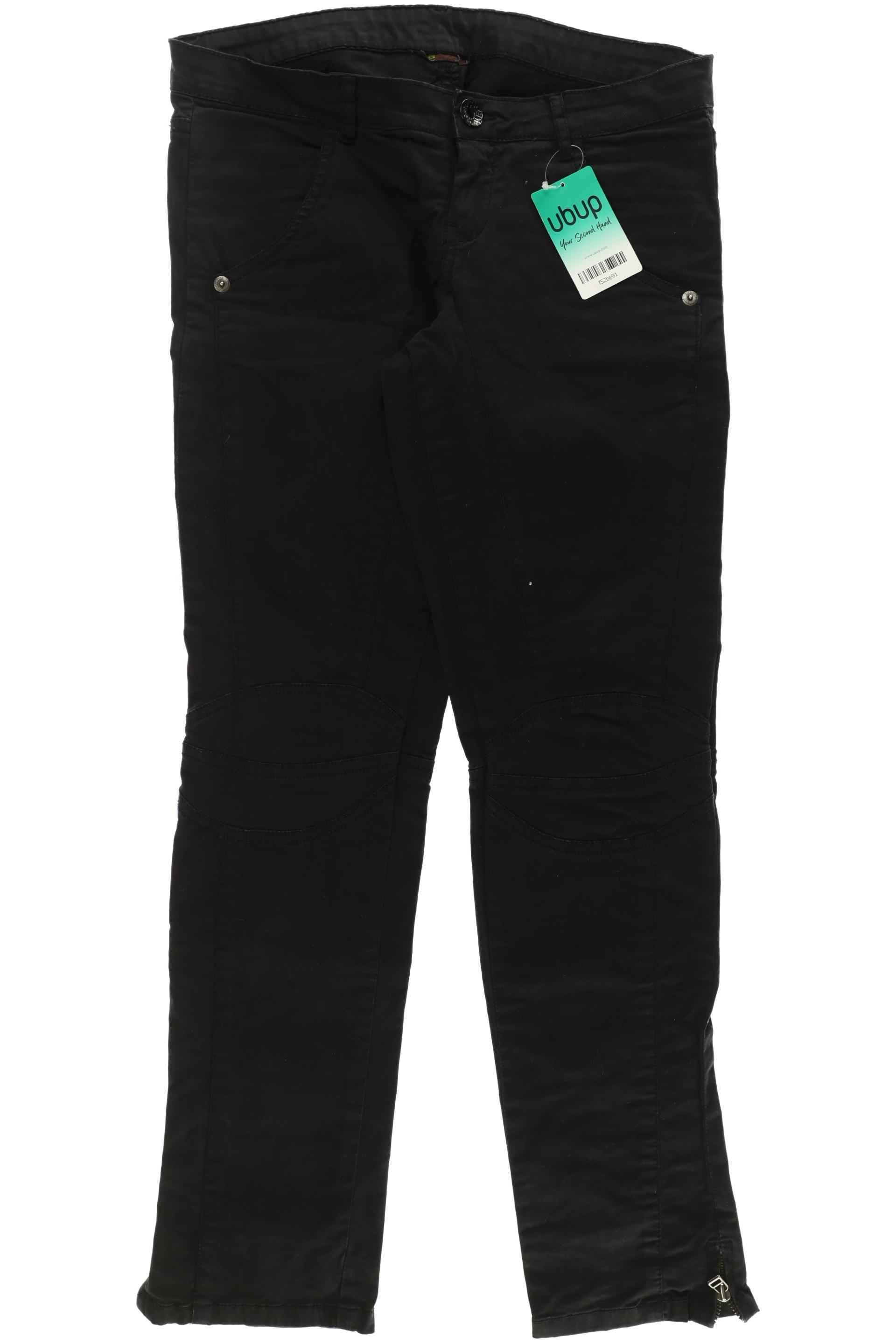 

Desigual Damen Stoffhose, schwarz, Gr. 0