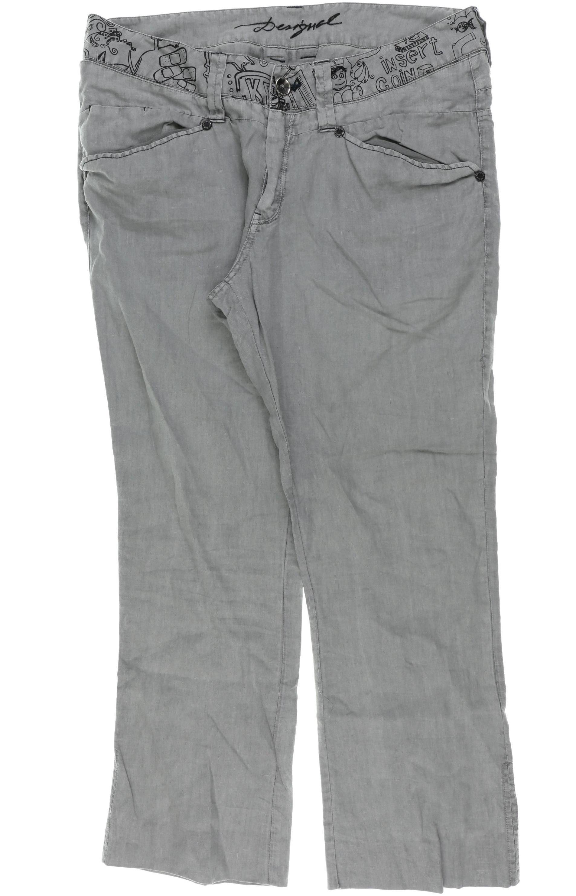 

Desigual Damen Stoffhose, grau, Gr. 46