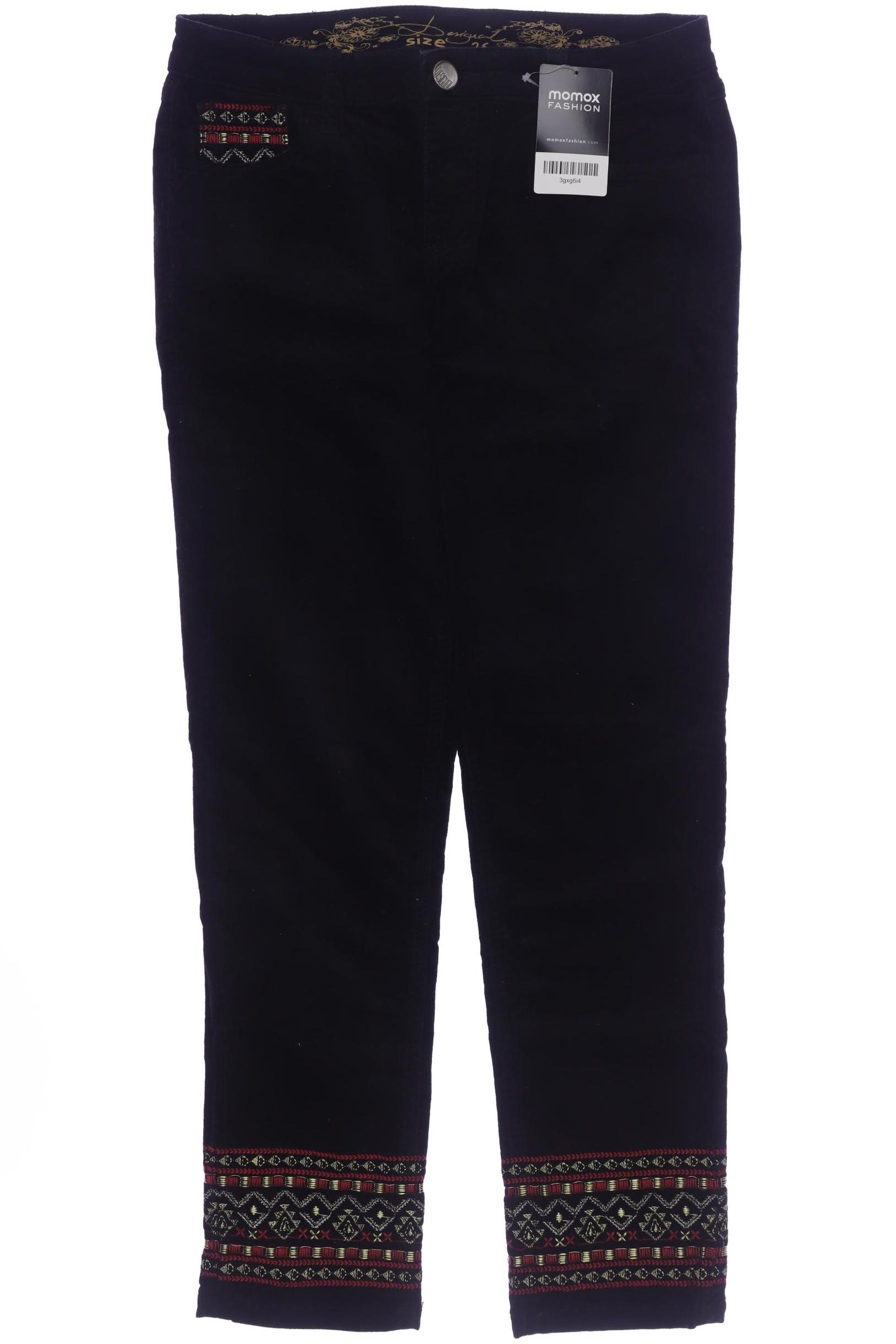 

Desigual Damen Stoffhose, schwarz, Gr. 26
