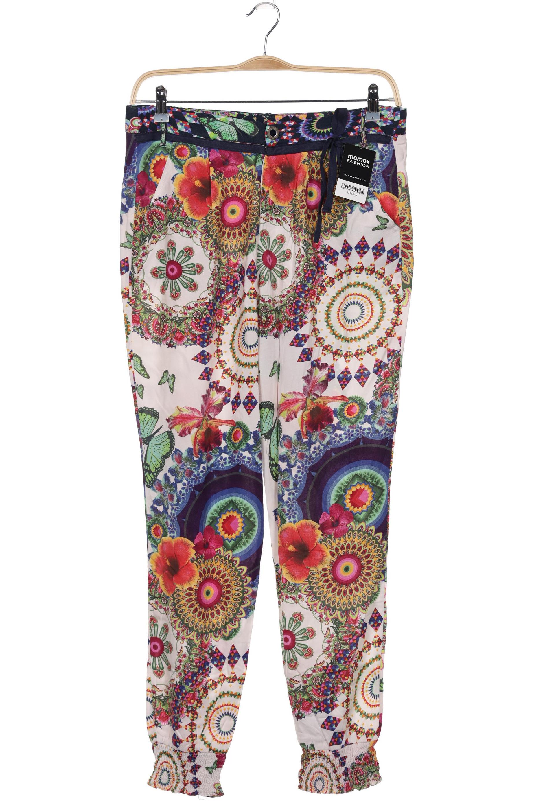 

Desigual Damen Stoffhose, mehrfarbig