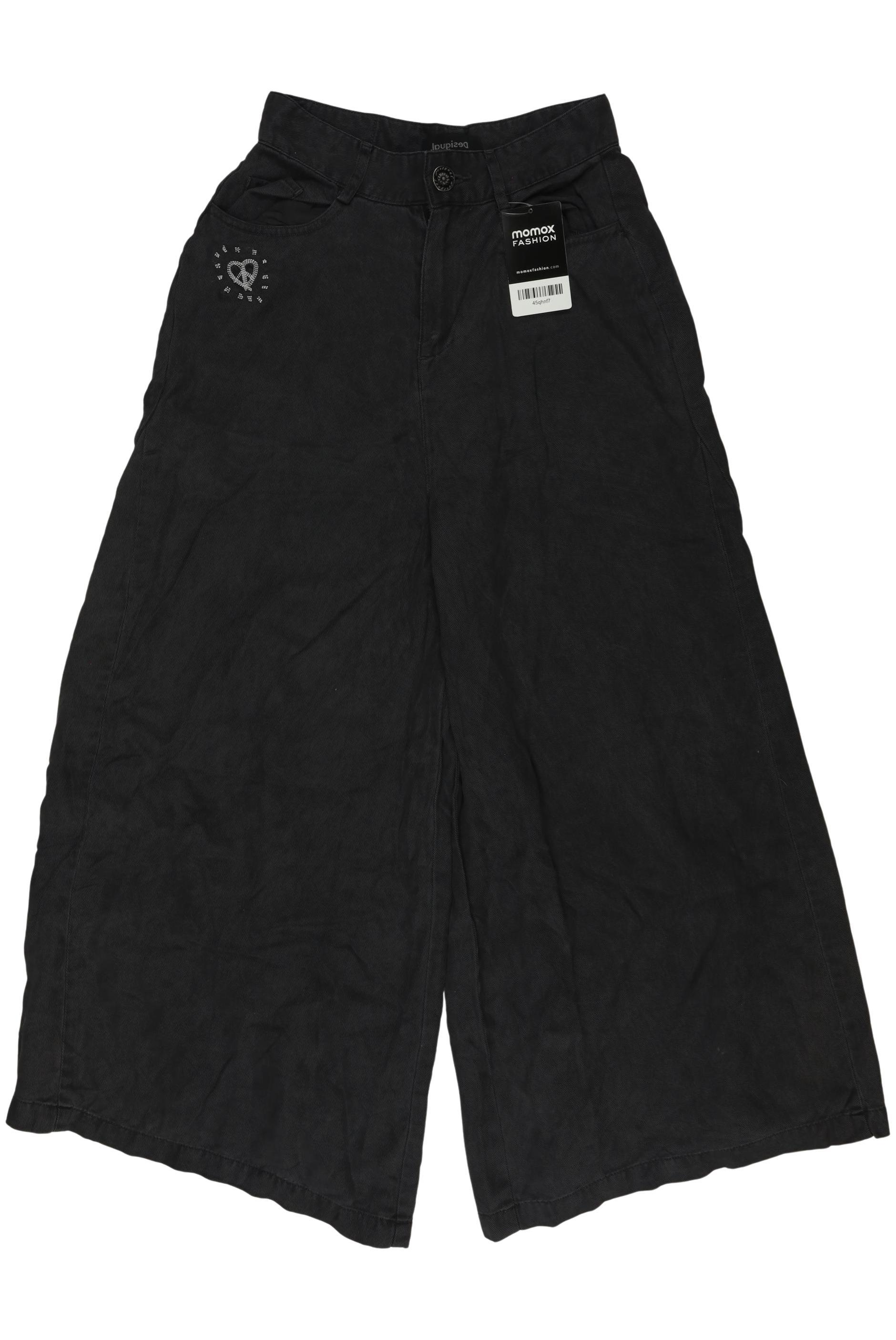 

Desigual Damen Stoffhose, schwarz, Gr. 24