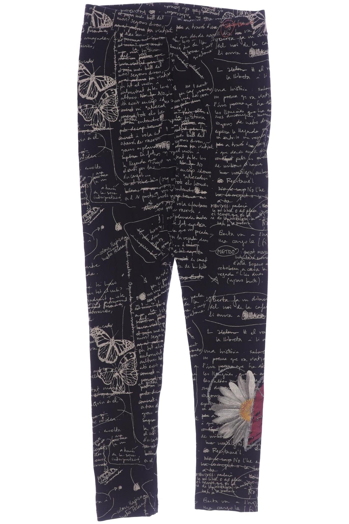 

Desigual Damen Stoffhose, schwarz, Gr. 0