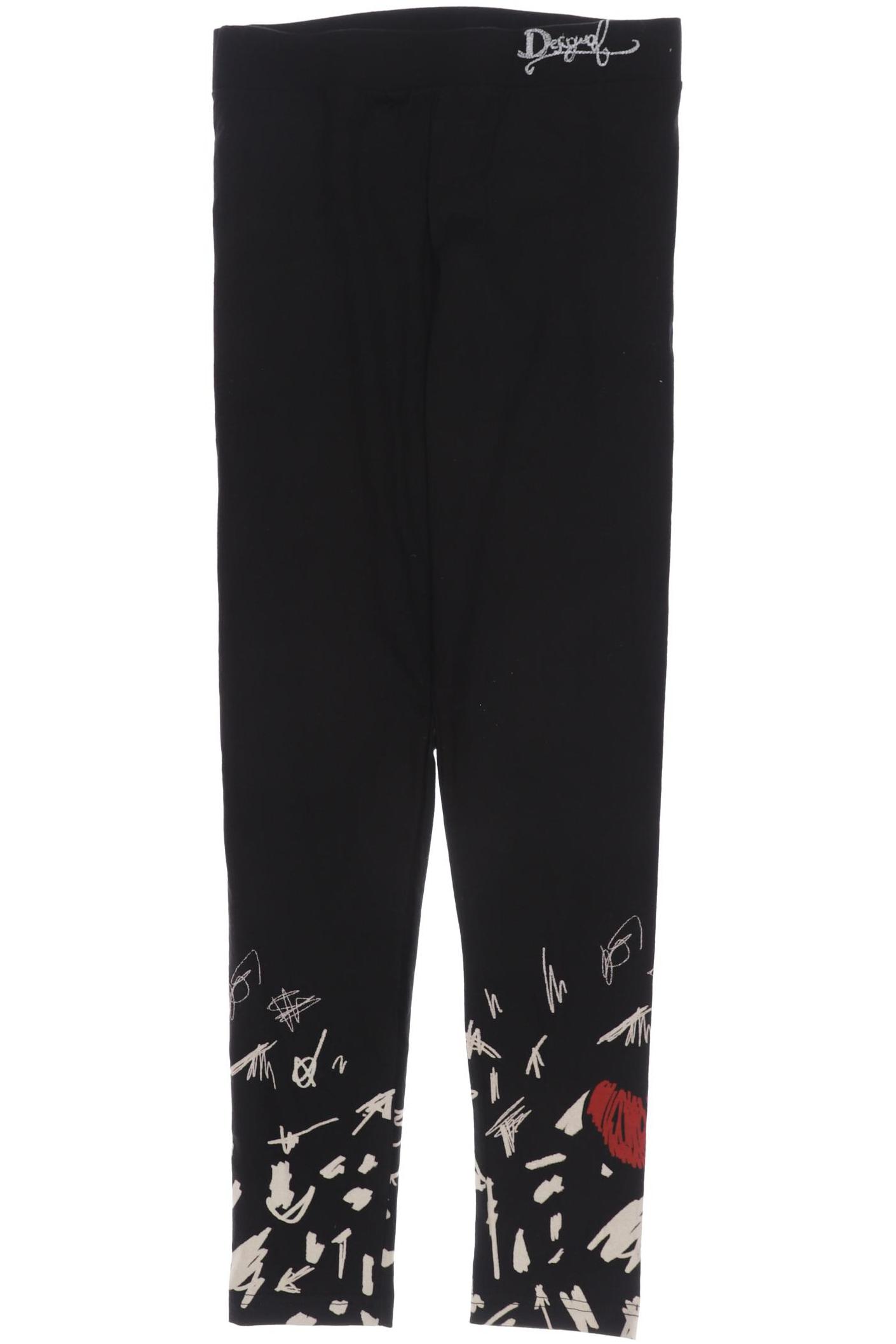 

Desigual Damen Stoffhose, schwarz, Gr. 0