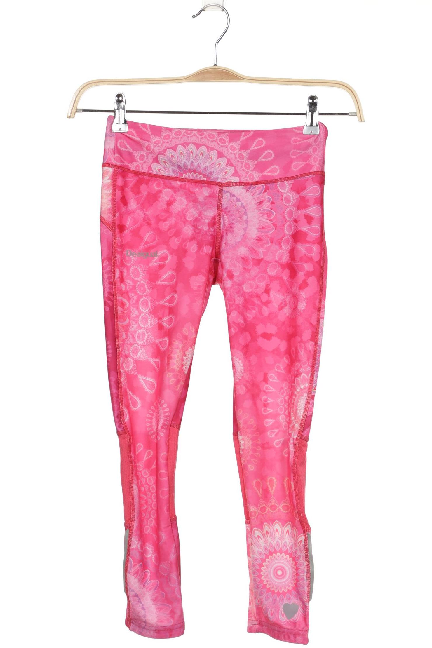 

Desigual Damen Stoffhose, pink, Gr. 0