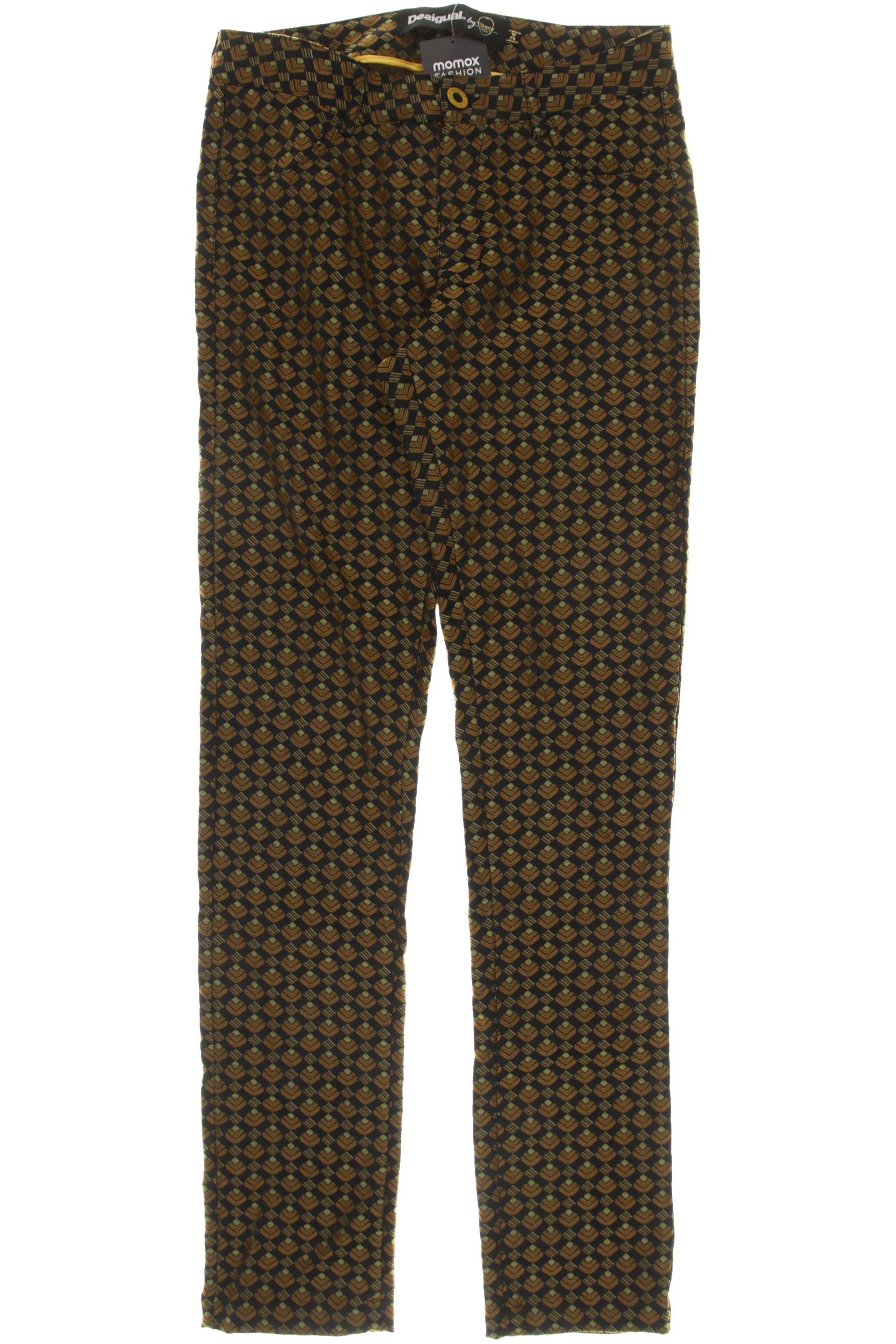 

Desigual Damen Stoffhose, braun, Gr. 24