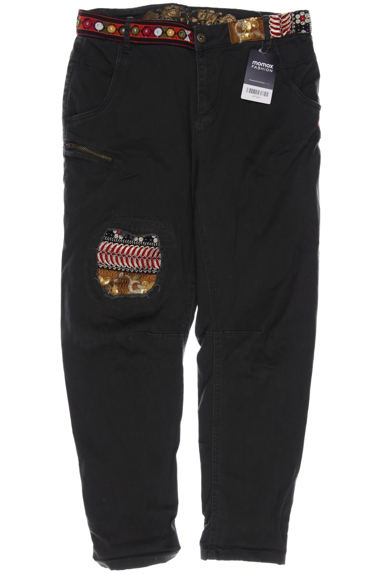 

Desigual Damen Stoffhose, grün