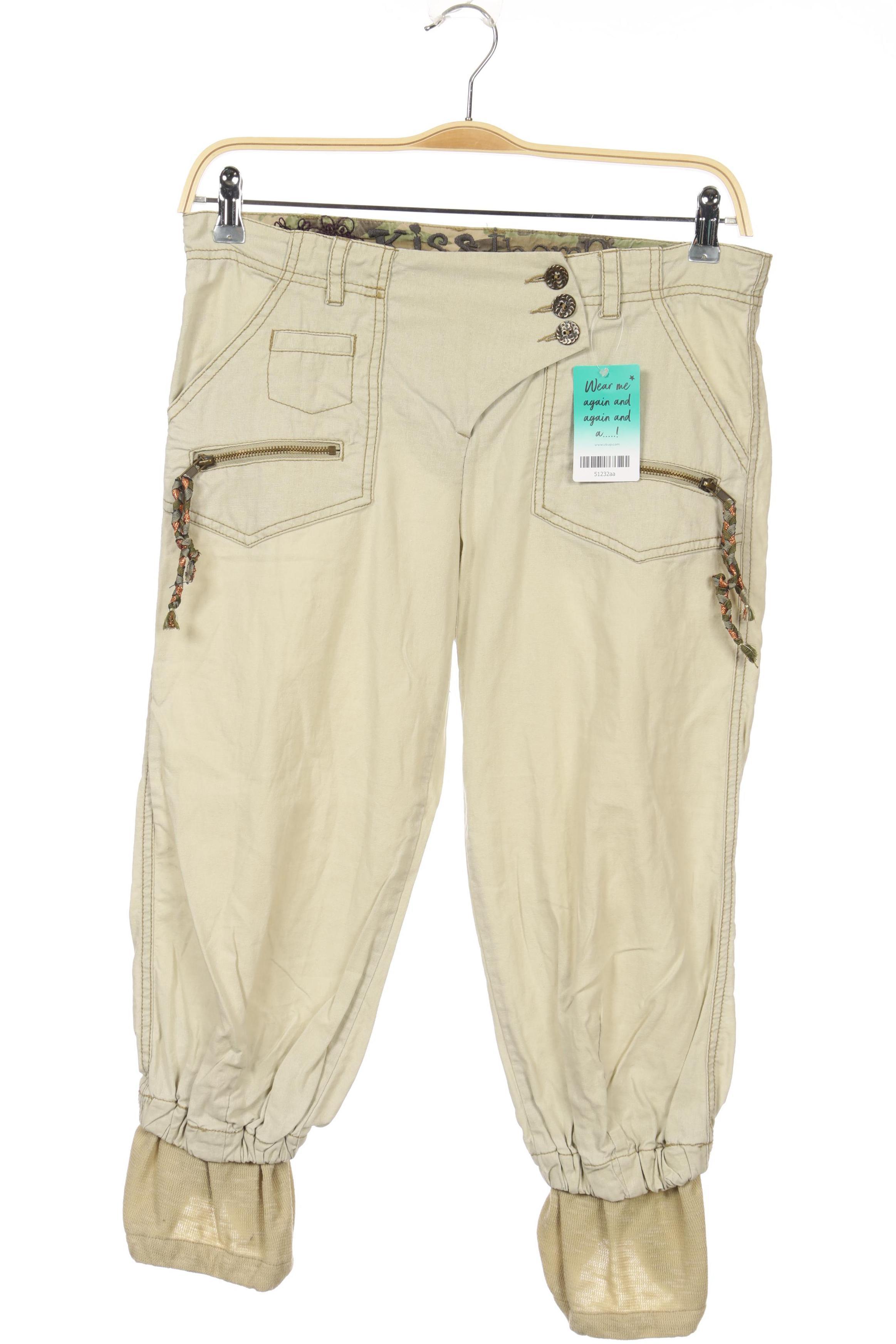 

Desigual Damen Stoffhose, beige, Gr.