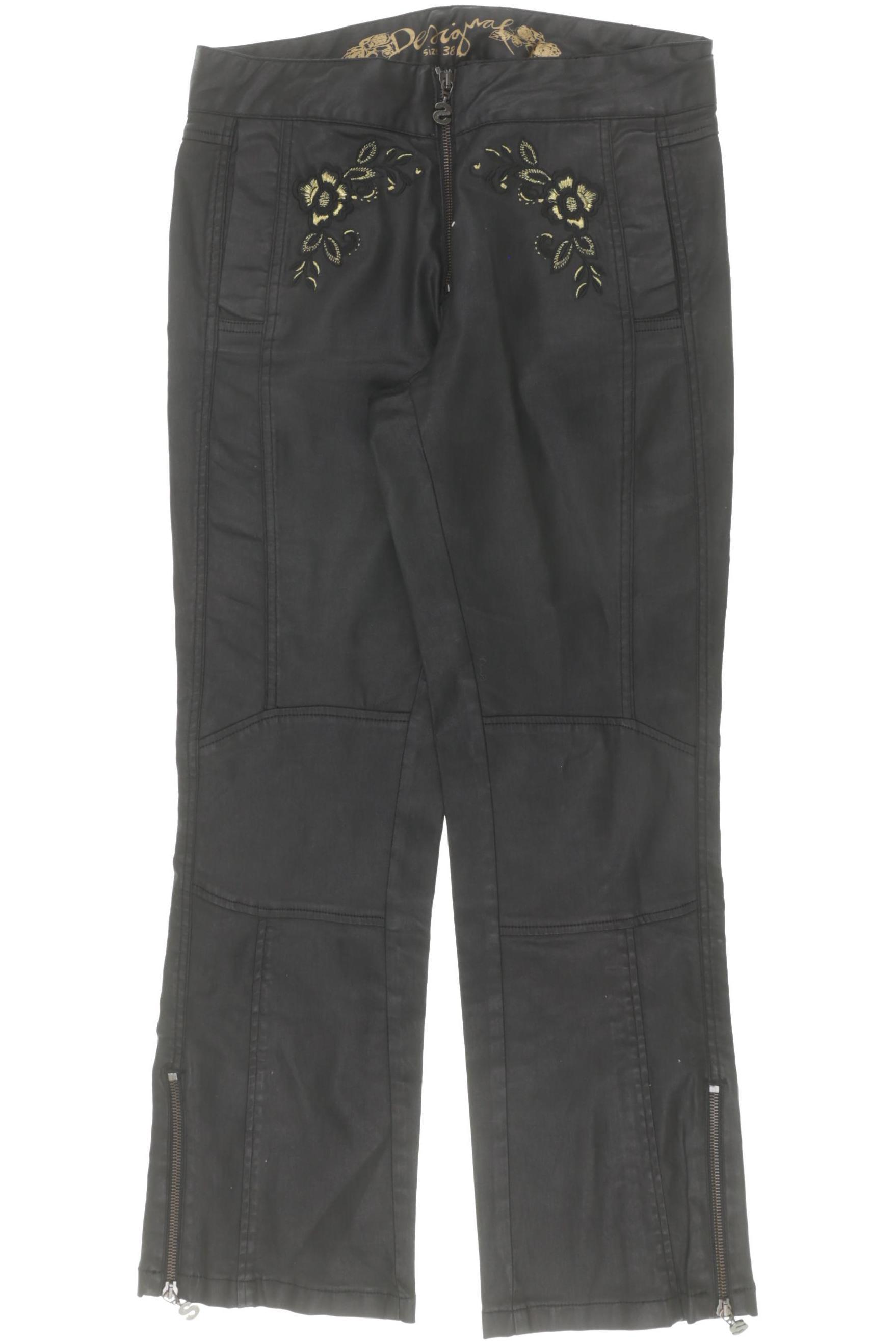 

Desigual Damen Stoffhose, schwarz, Gr. 38