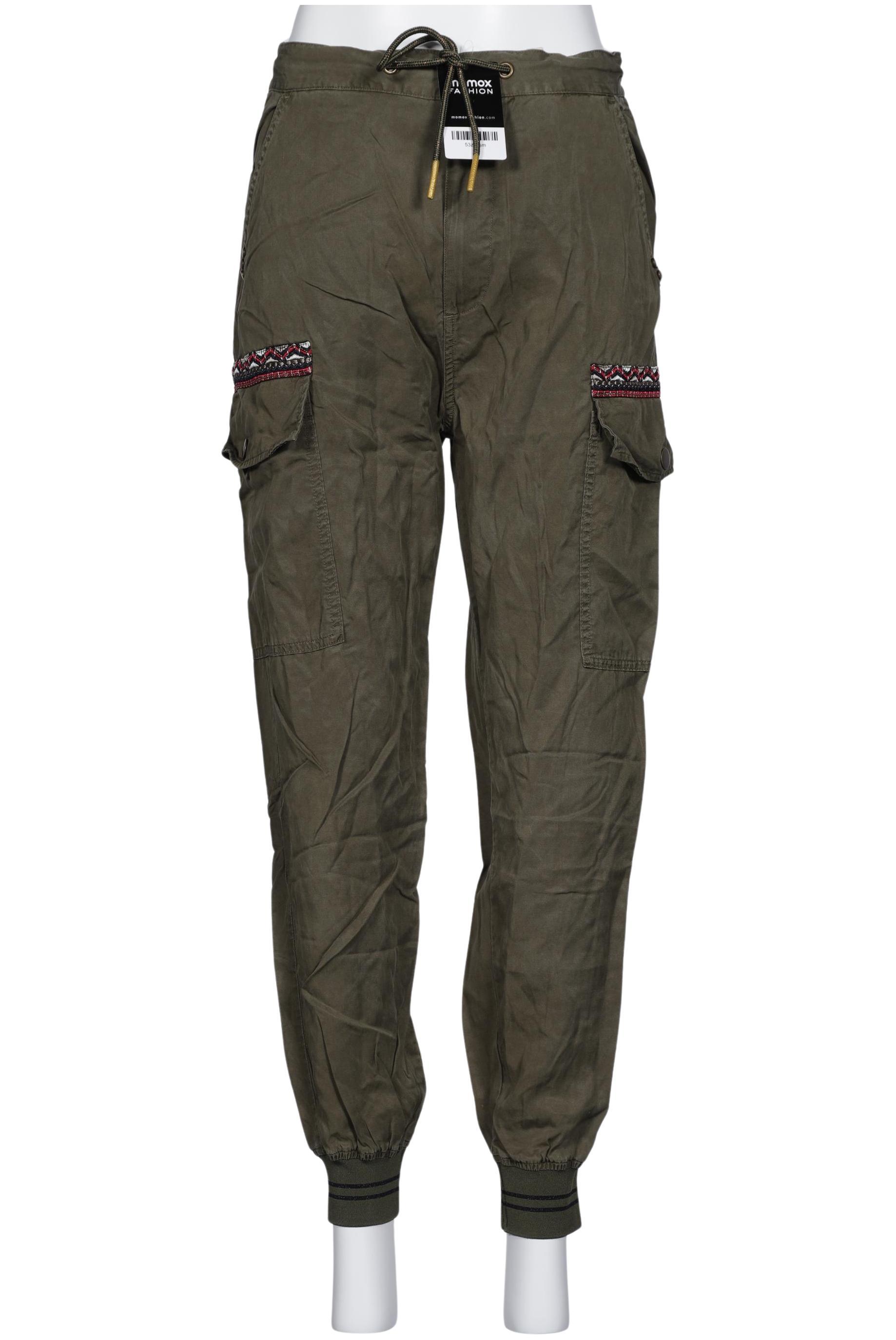

Desigual Damen Stoffhose, grün, Gr. 0