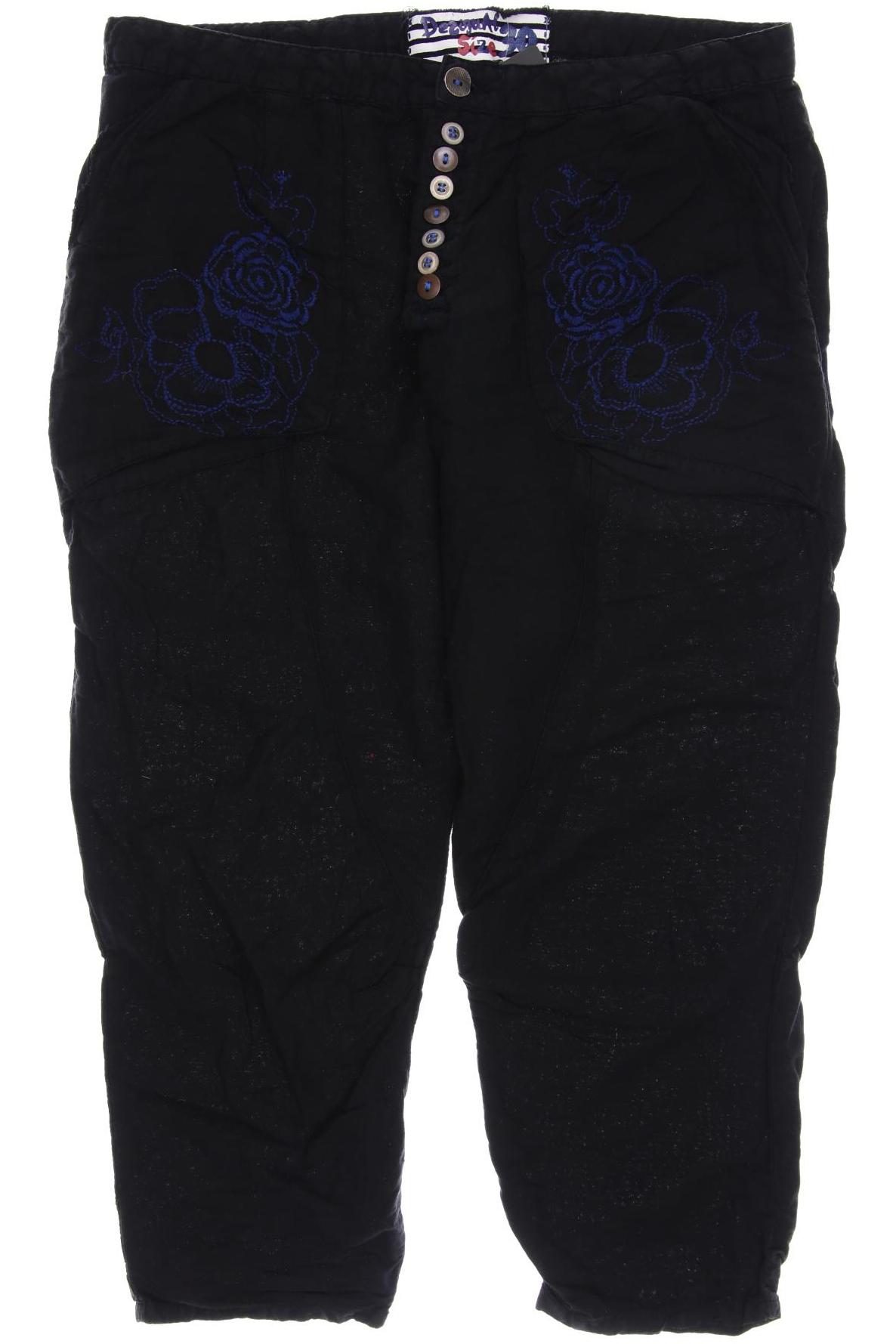

Desigual Damen Stoffhose, schwarz