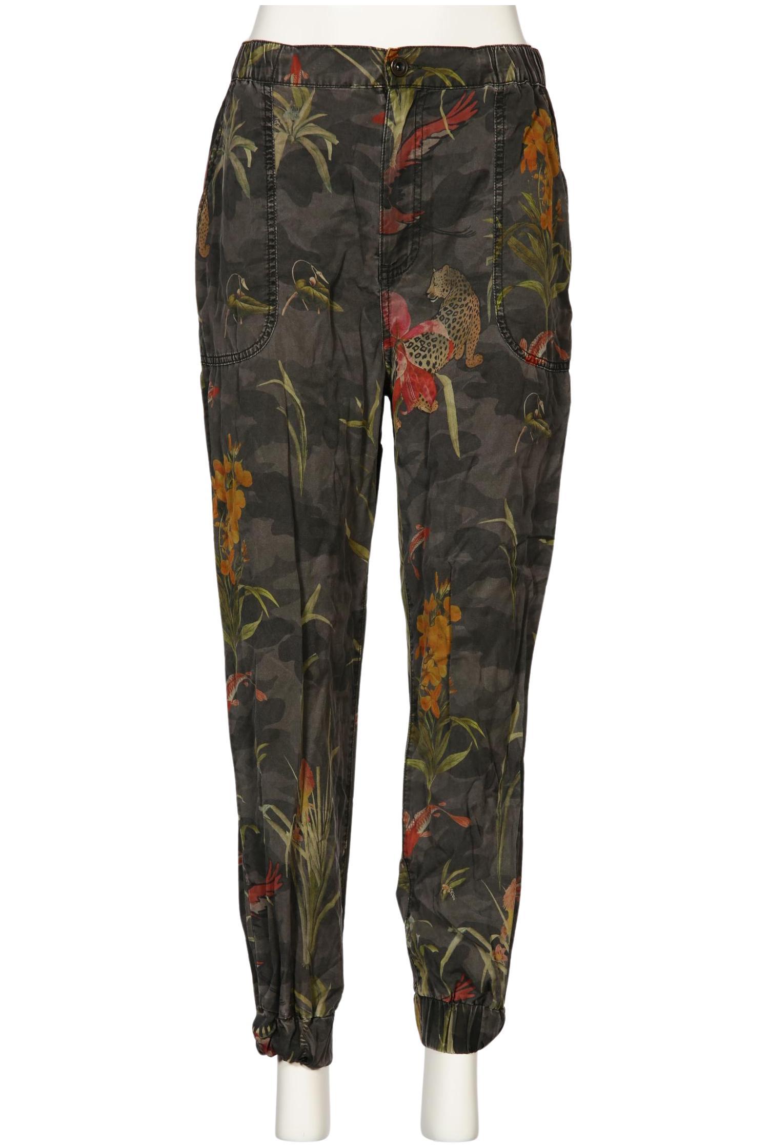 

Desigual Damen Stoffhose, grün, Gr. 0