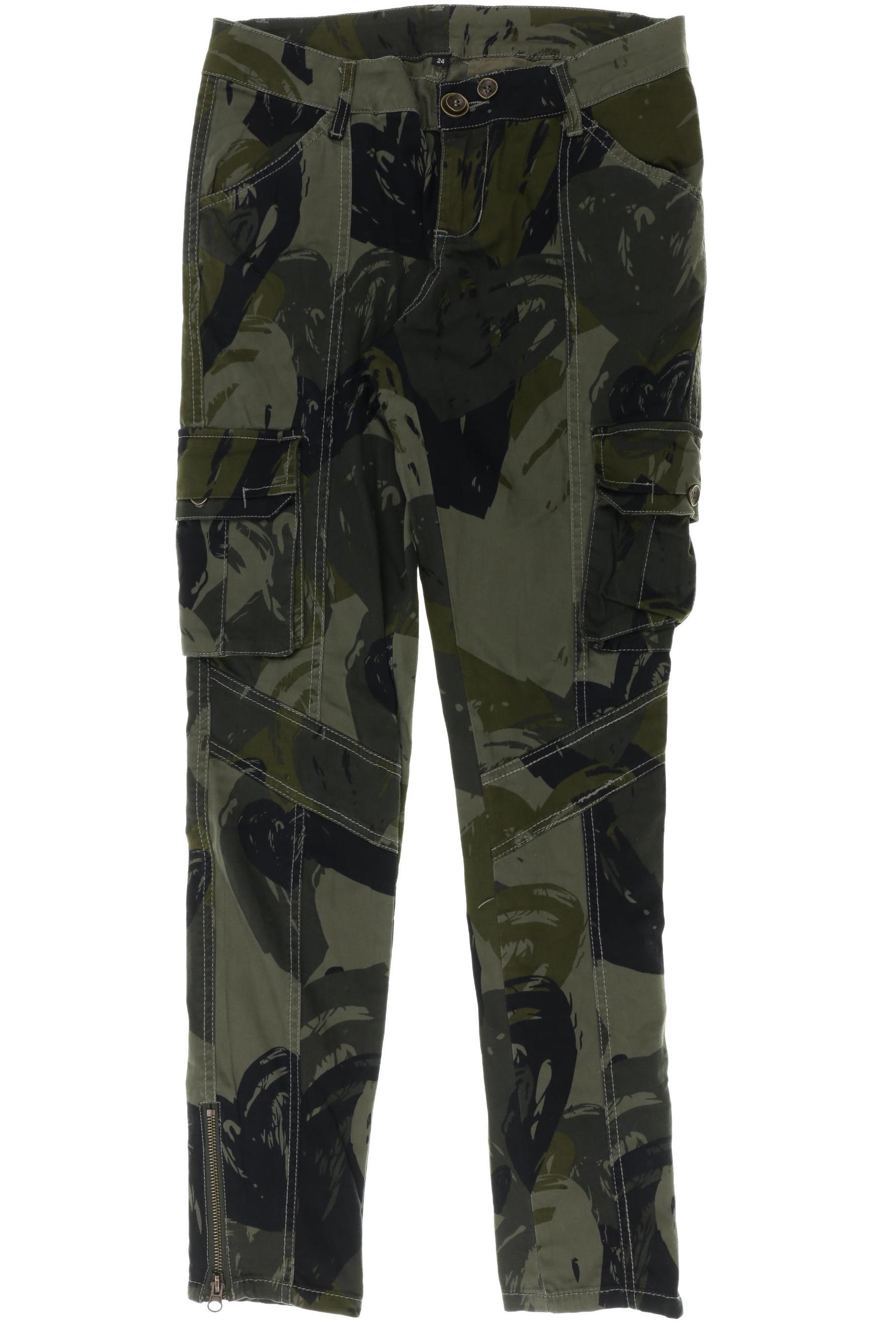 

Desigual Damen Stoffhose, grün, Gr. 24