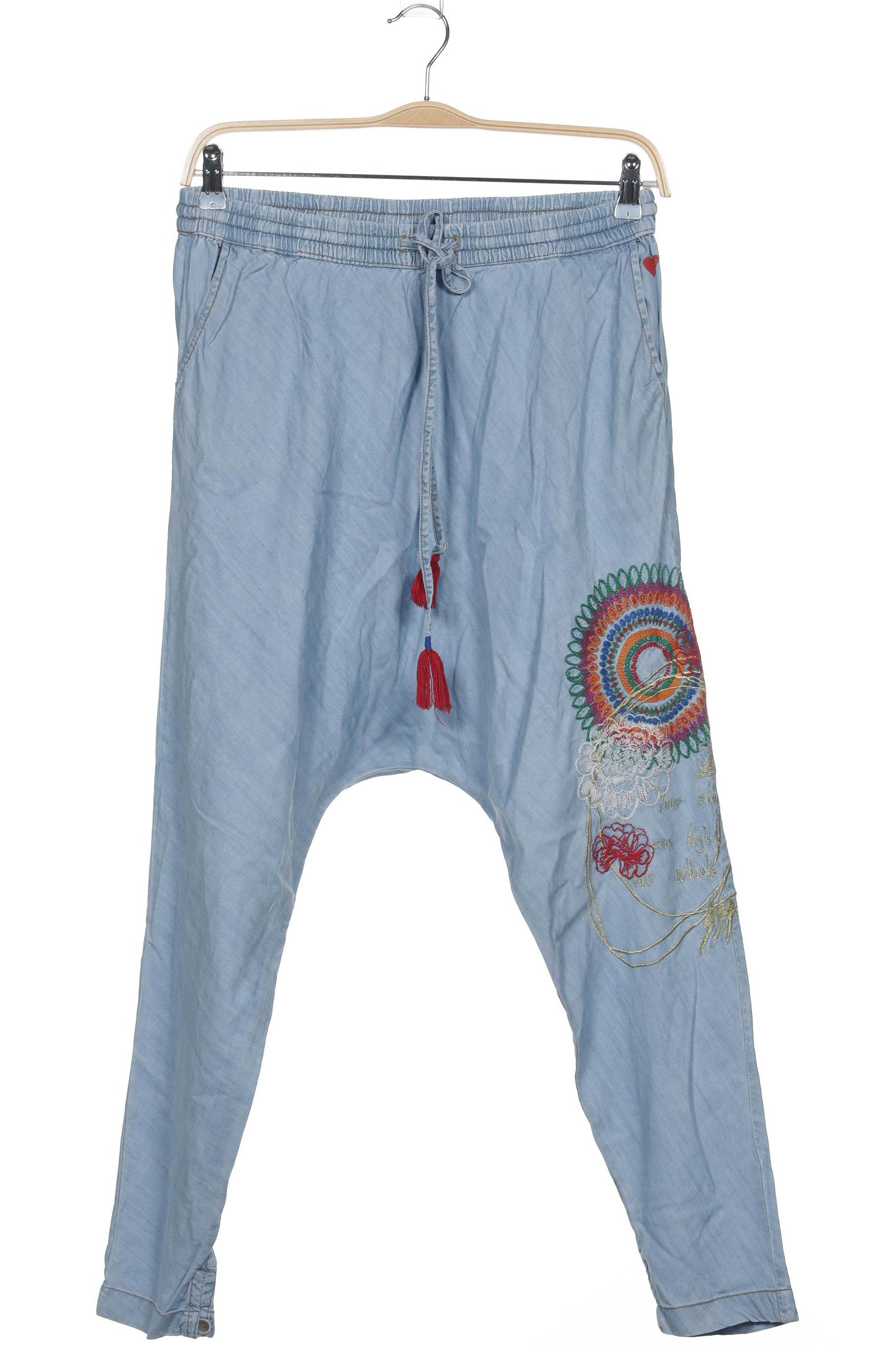 

Desigual Damen Stoffhose, hellblau, Gr. 38
