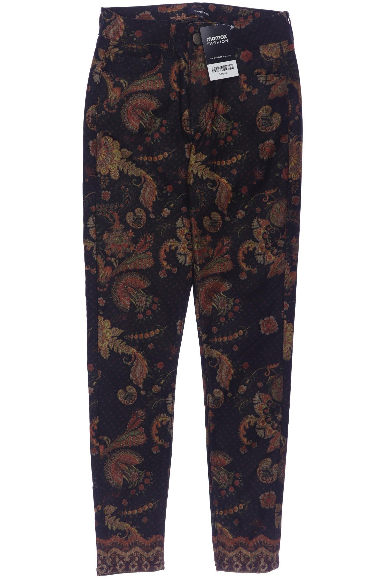 

Desigual Damen Stoffhose, mehrfarbig, Gr. 36