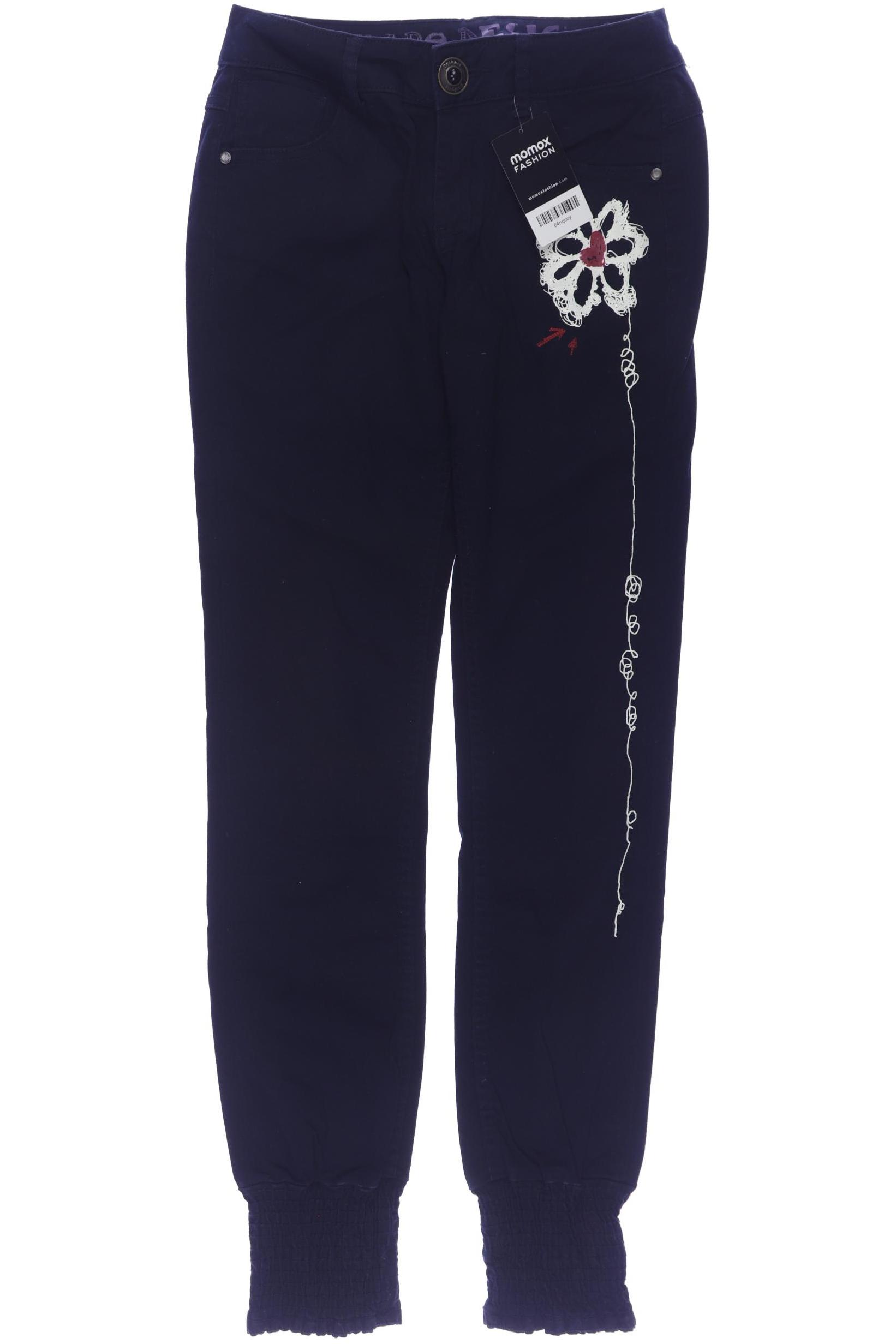 

Desigual Damen Stoffhose, marineblau, Gr. 26