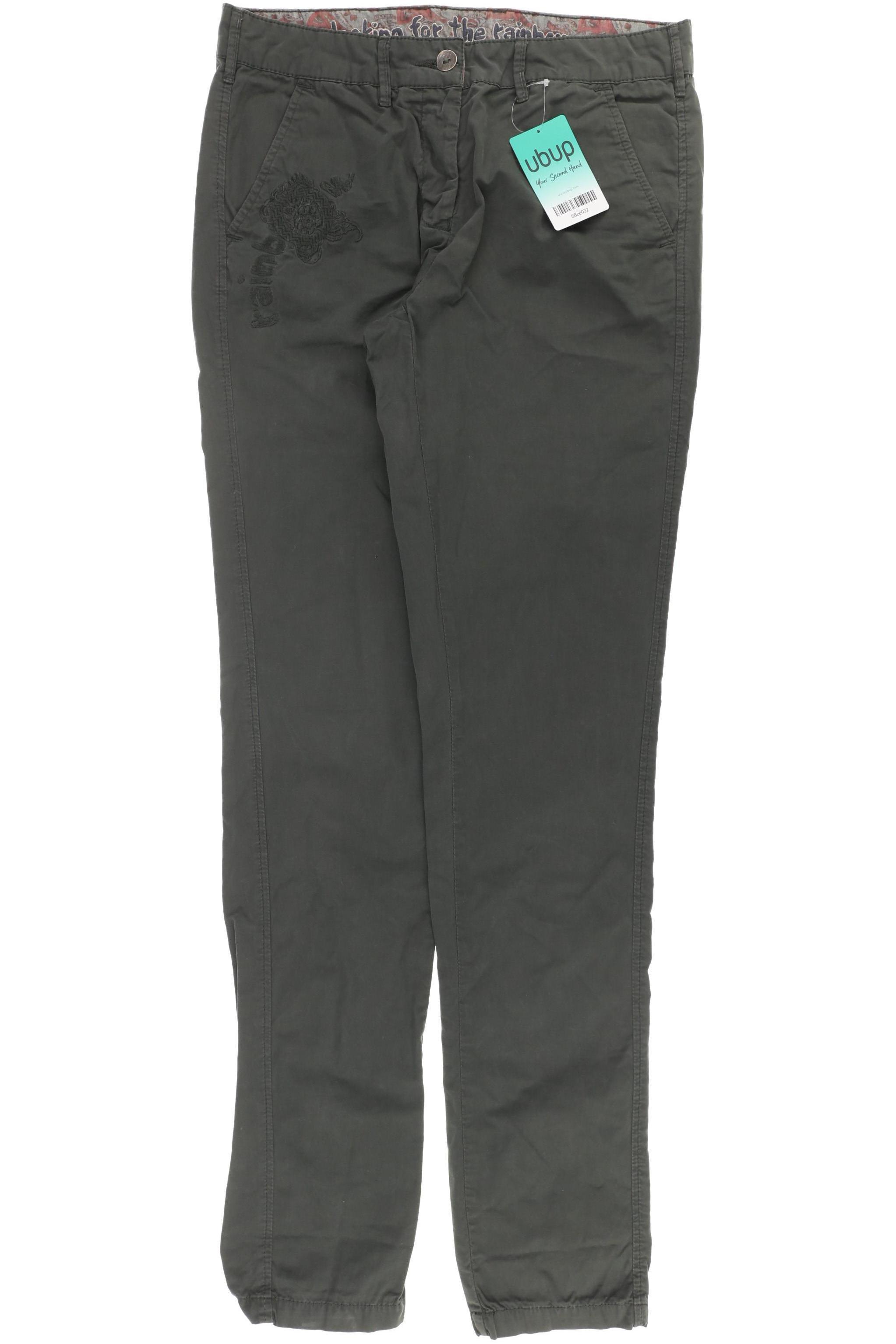 

Desigual Damen Stoffhose, grün, Gr. 26