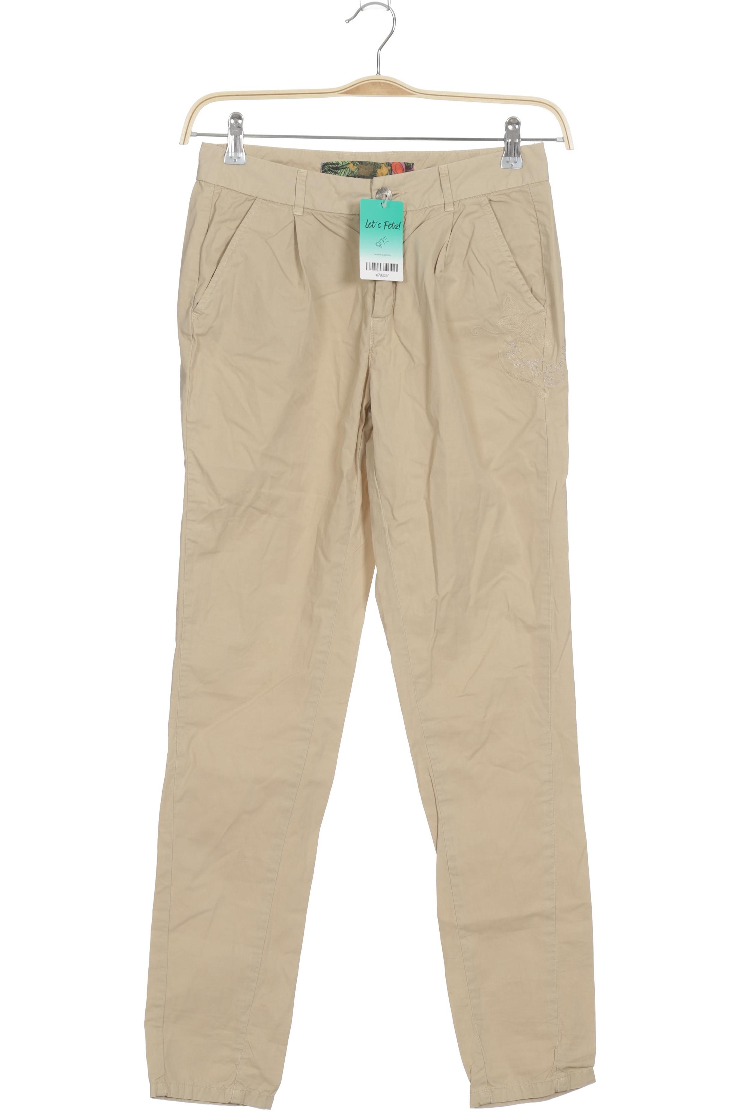 

Desigual Damen Stoffhose, beige, Gr. 26