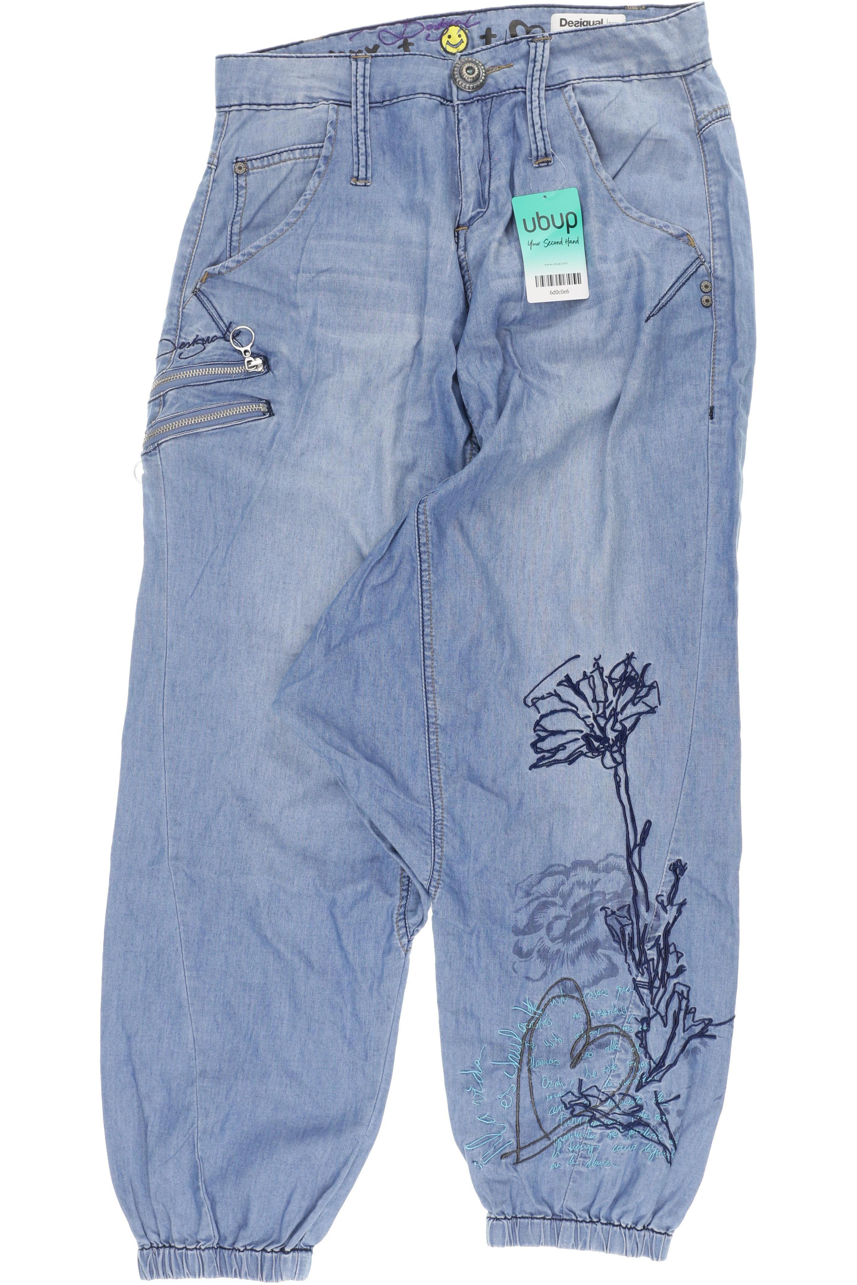 

Desigual Damen Stoffhose, blau, Gr. 28