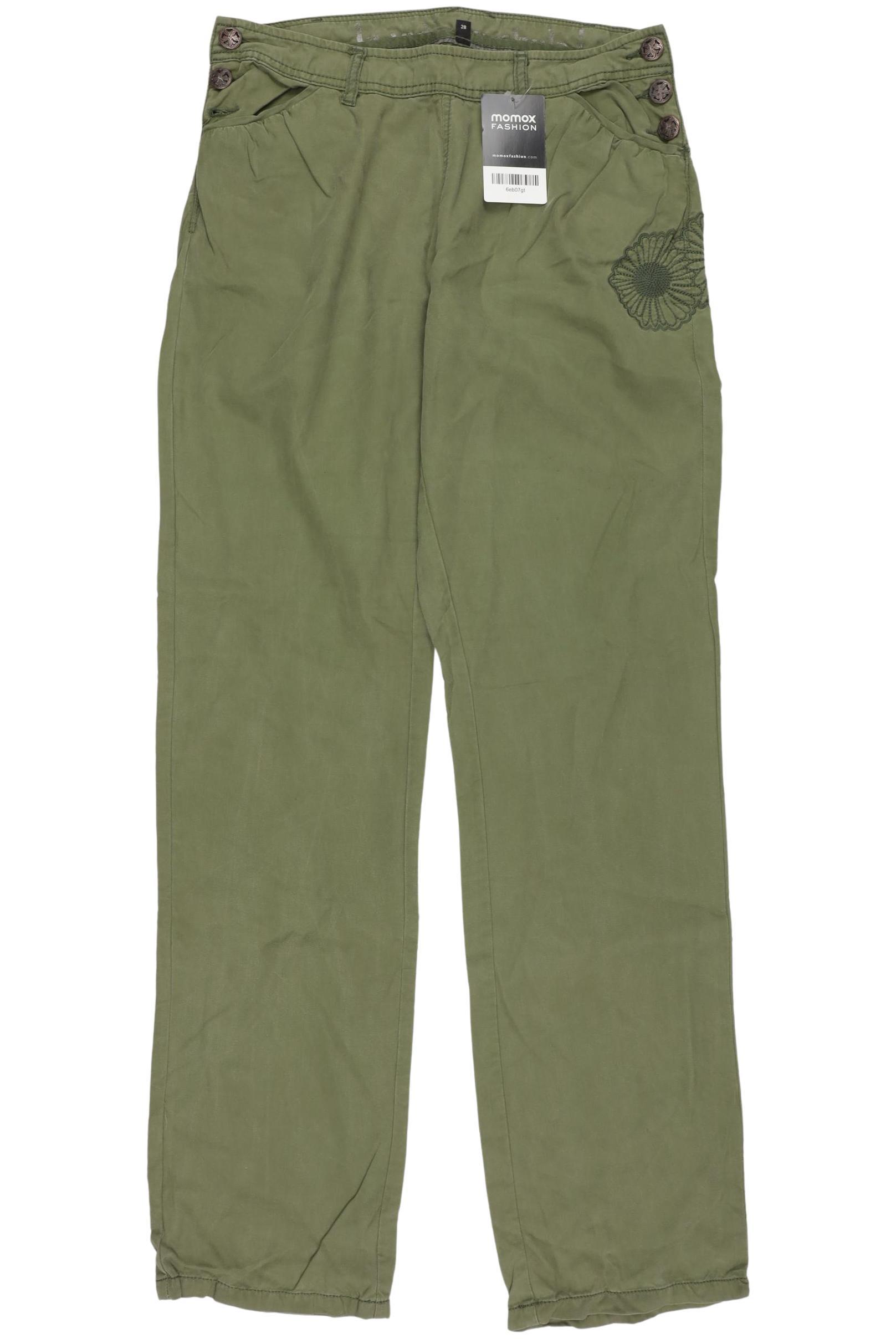 

Desigual Damen Stoffhose, grün, Gr. 28