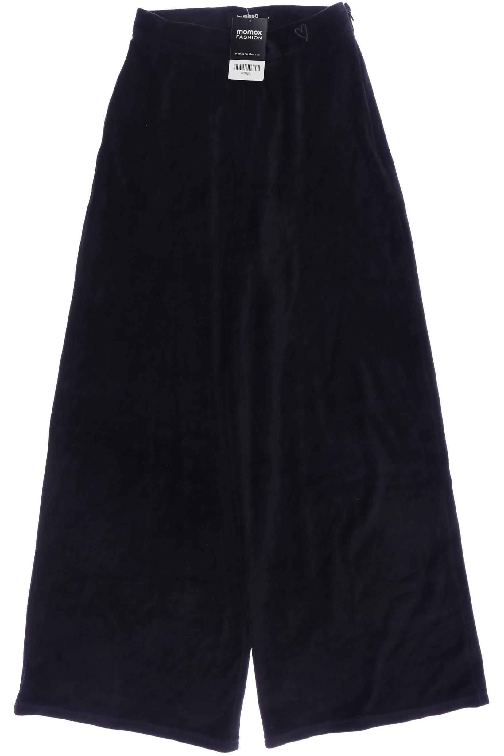 

Desigual Damen Stoffhose, schwarz, Gr. 0