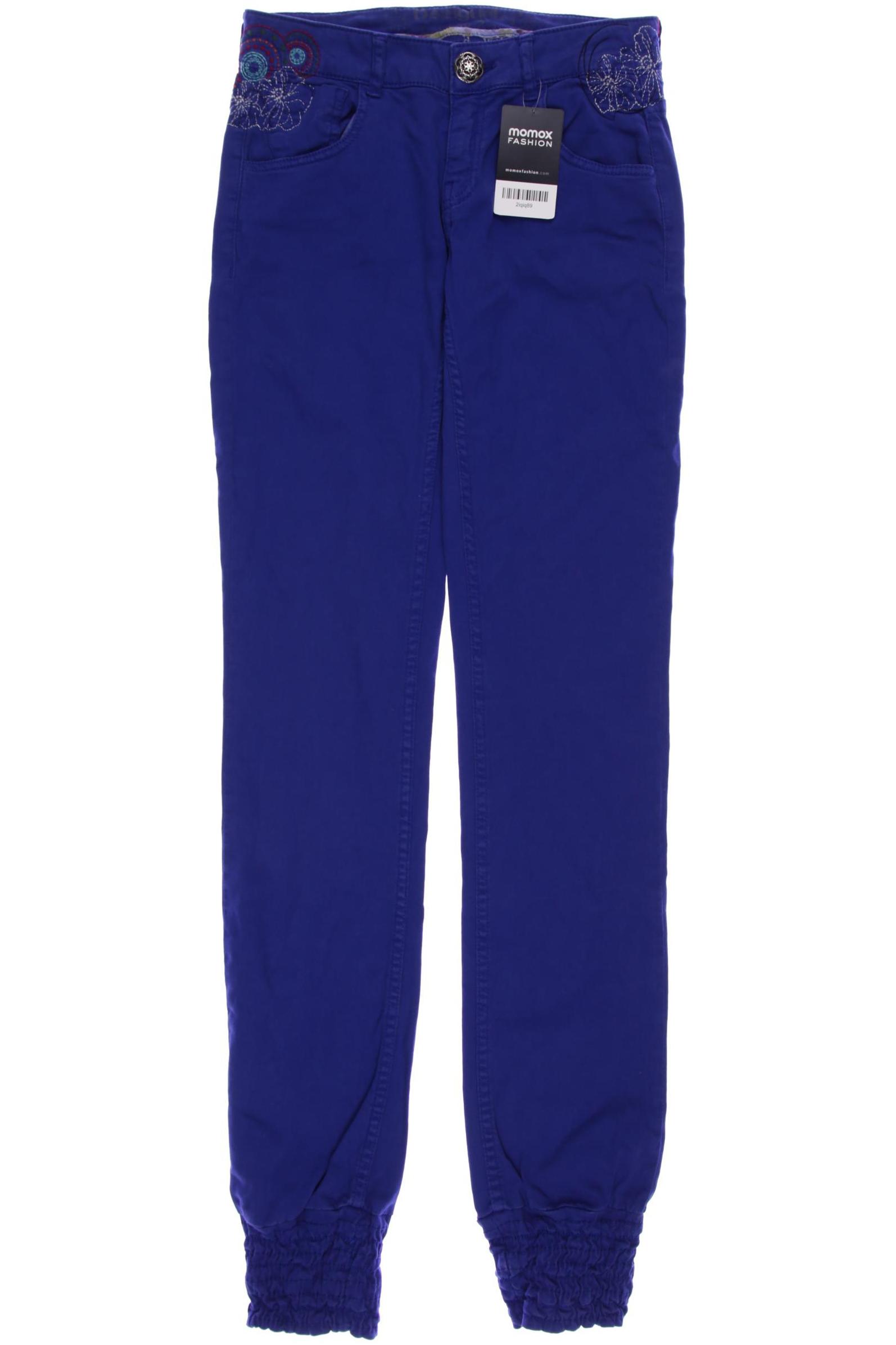 

Desigual Damen Stoffhose, blau, Gr. 26