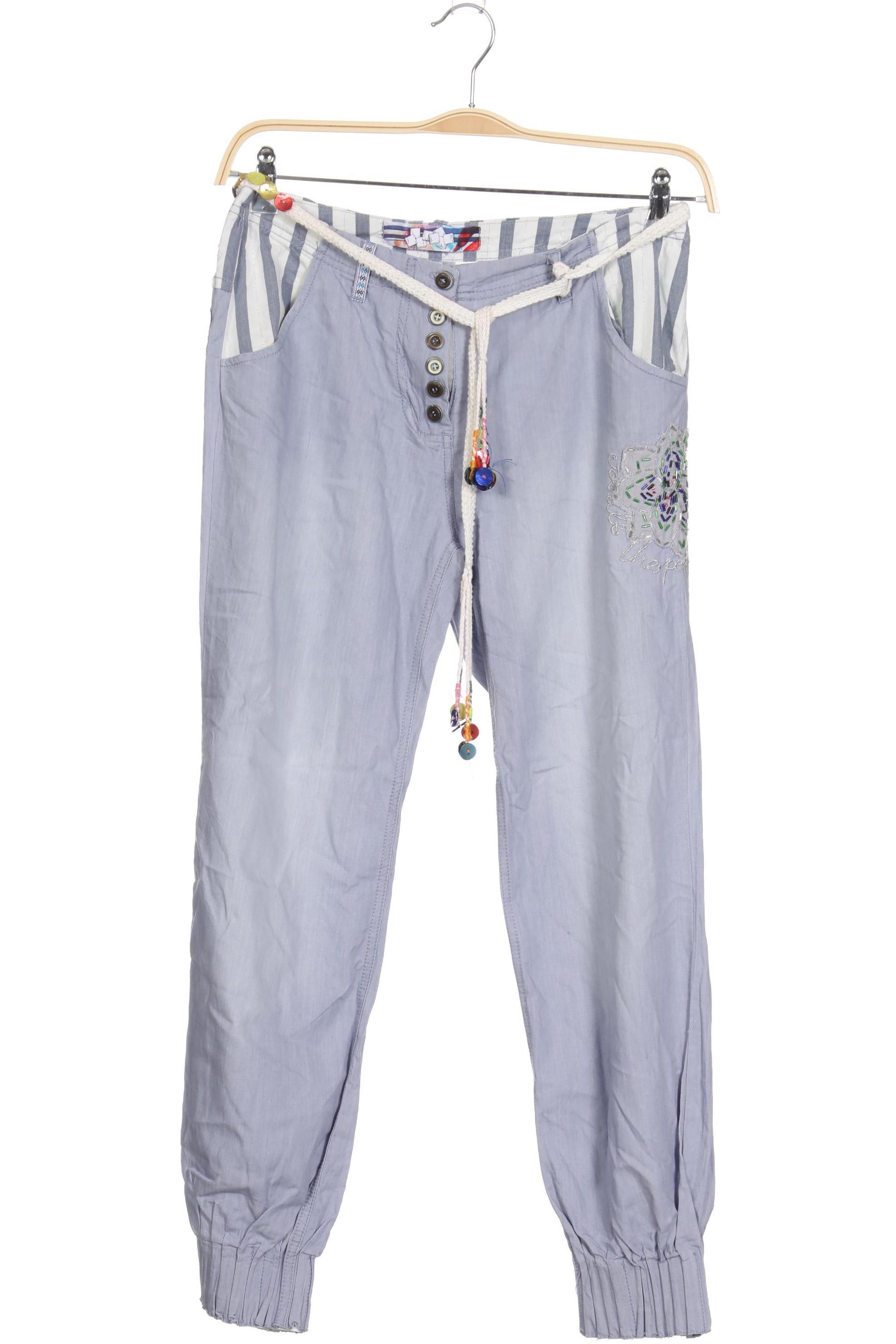 

Desigual Damen Stoffhose, blau, Gr. 26