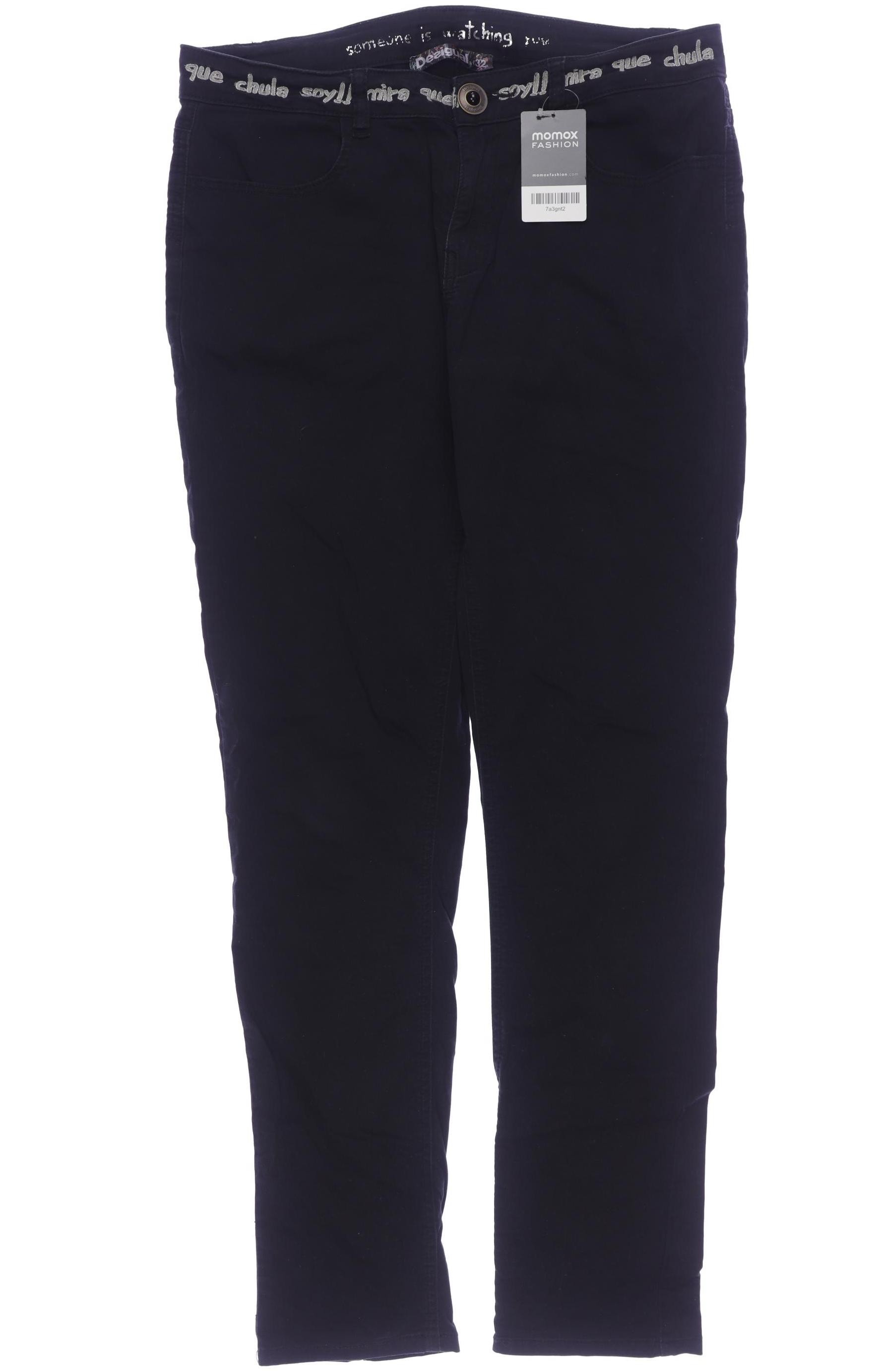 

Desigual Damen Stoffhose, marineblau, Gr. 32