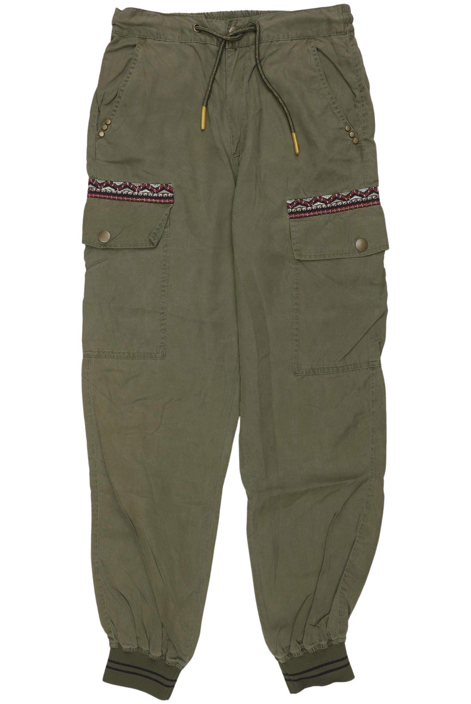 

Desigual Damen Stoffhose, grün, Gr. 0