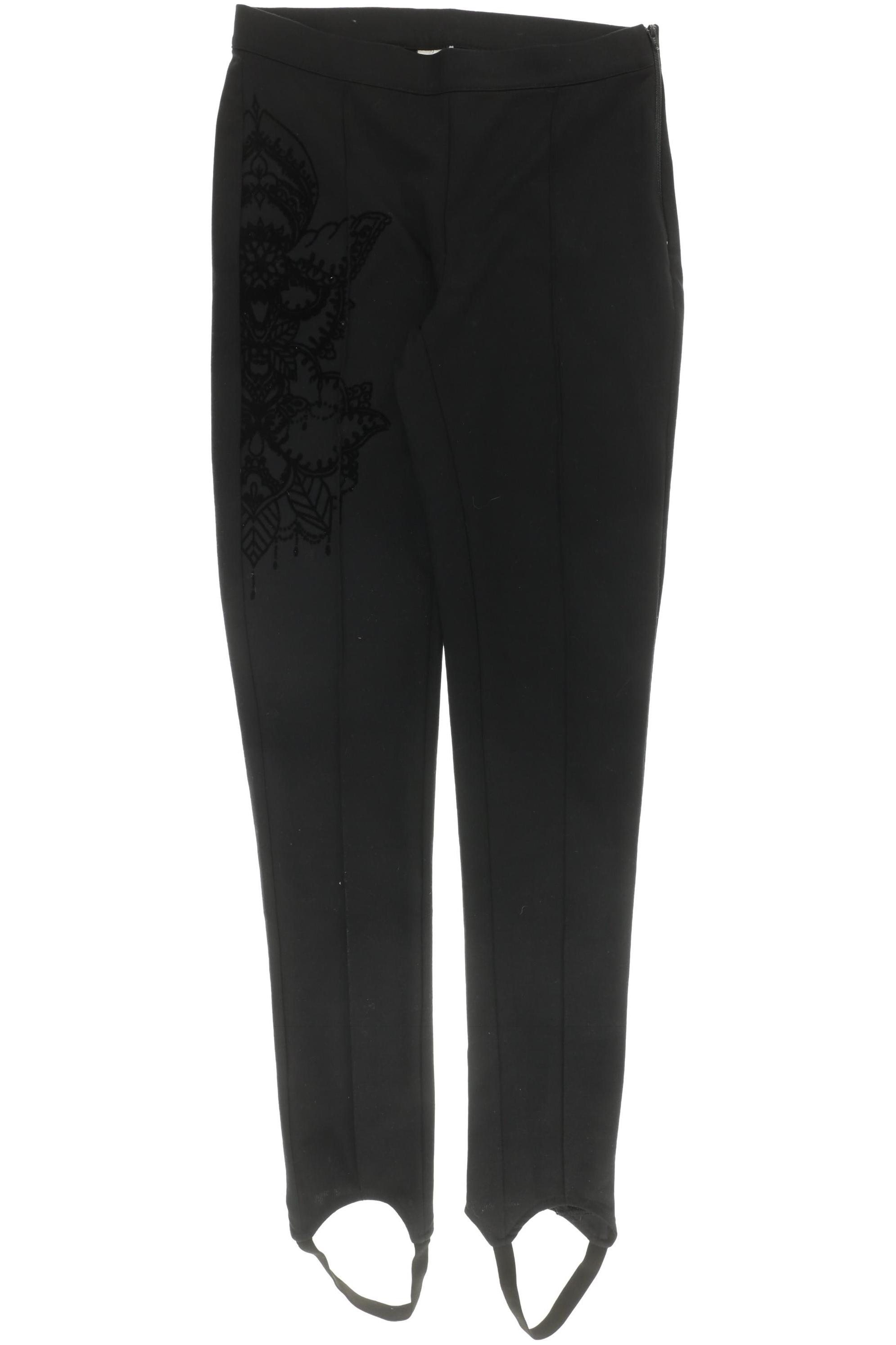 

Desigual Damen Stoffhose, schwarz, Gr. 0