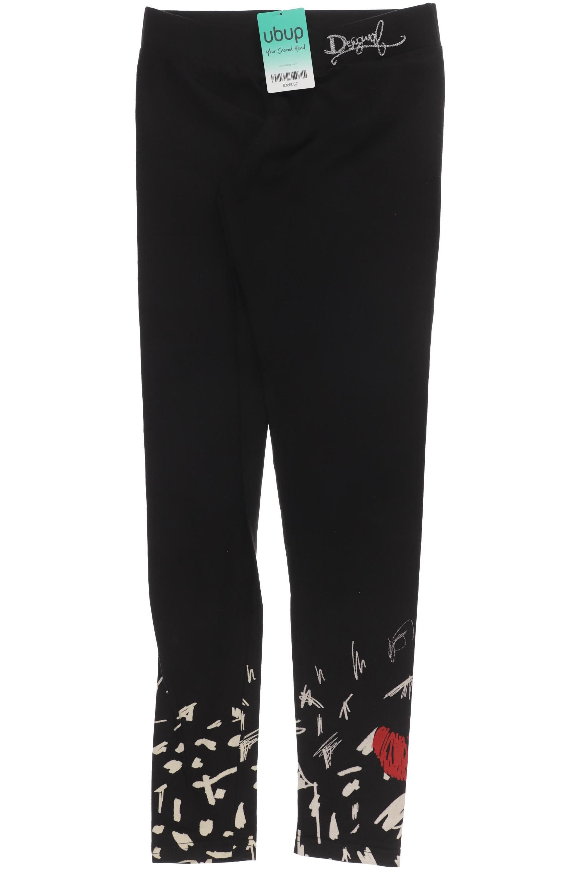 

Desigual Damen Stoffhose, schwarz, Gr.