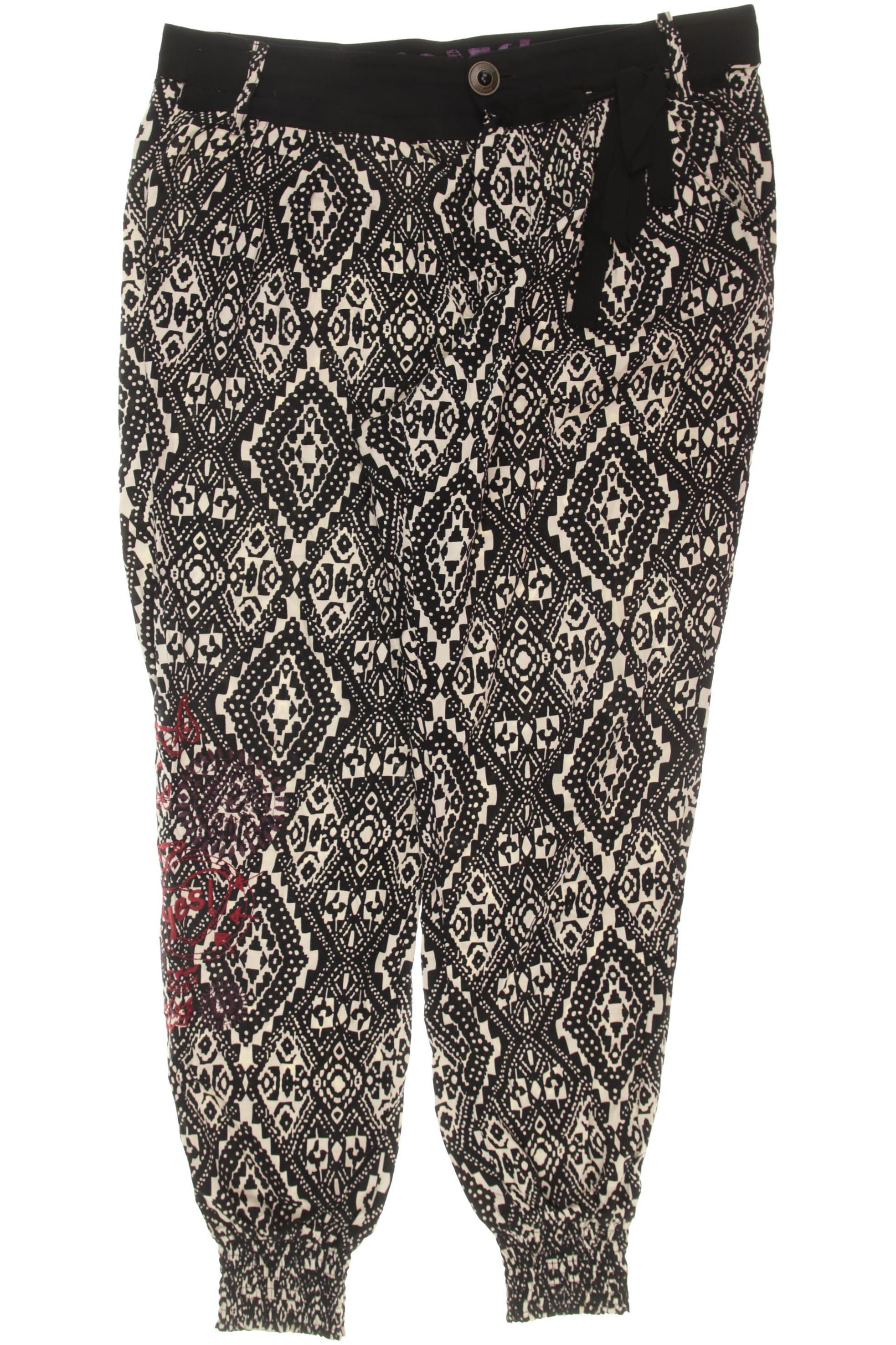 

Desigual Damen Stoffhose, schwarz, Gr. 34