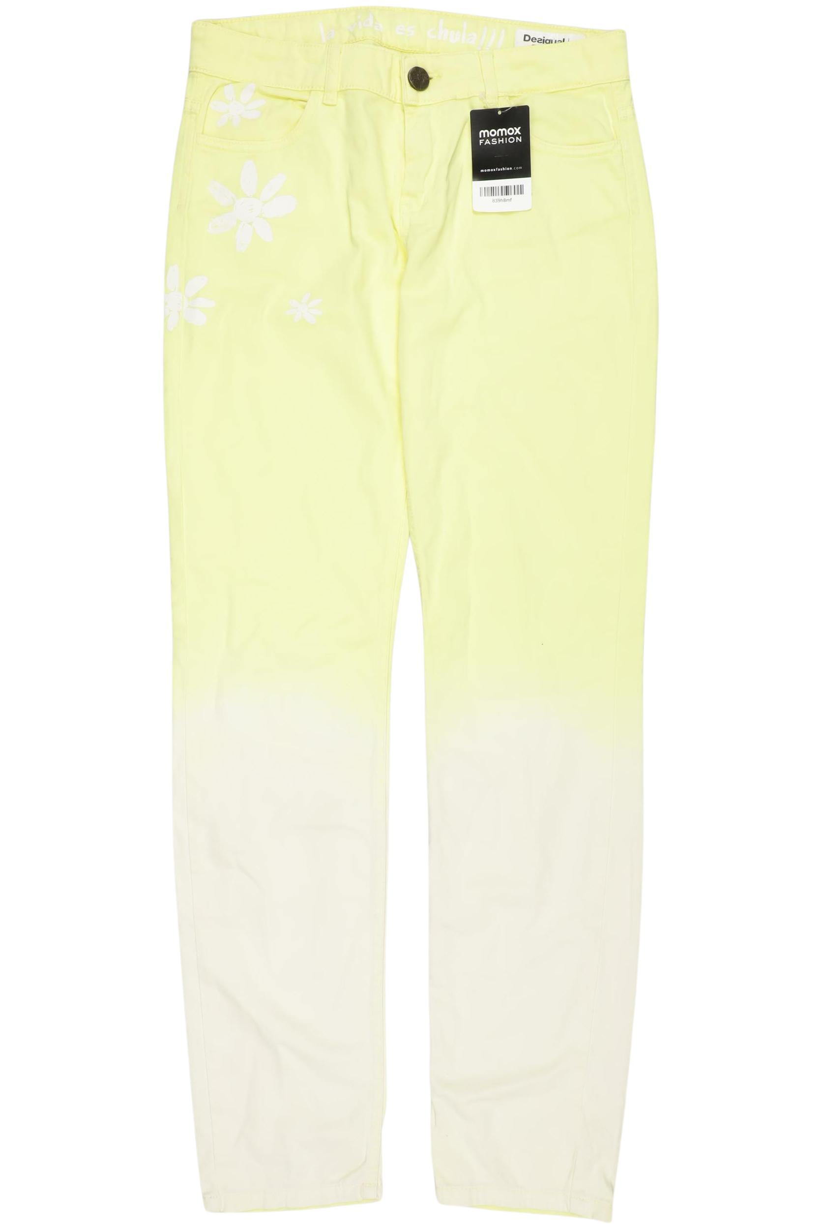 

Desigual Damen Stoffhose, gelb, Gr. 28