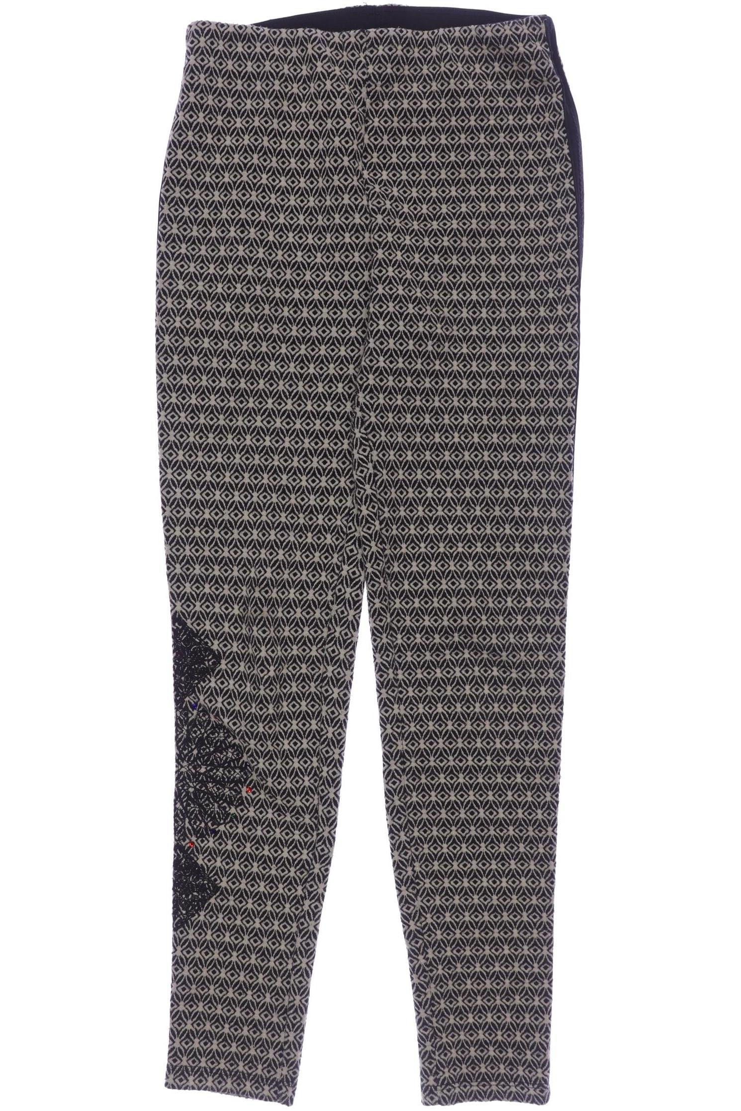 

Desigual Damen Stoffhose, schwarz, Gr. 0