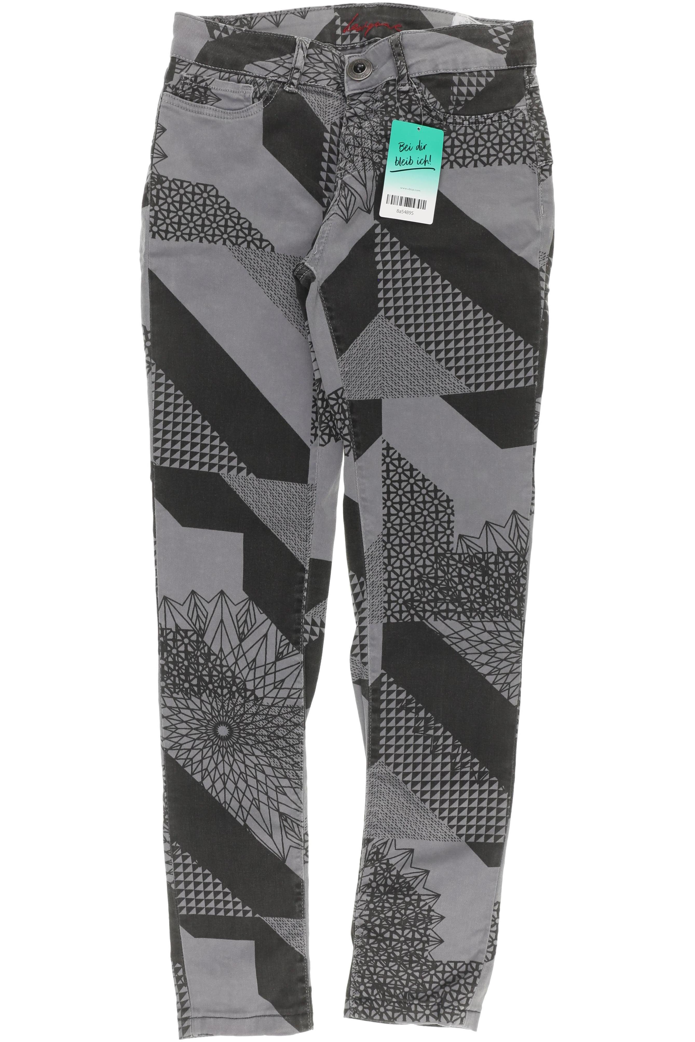 

Desigual Damen Jeans, grau, Gr. 26