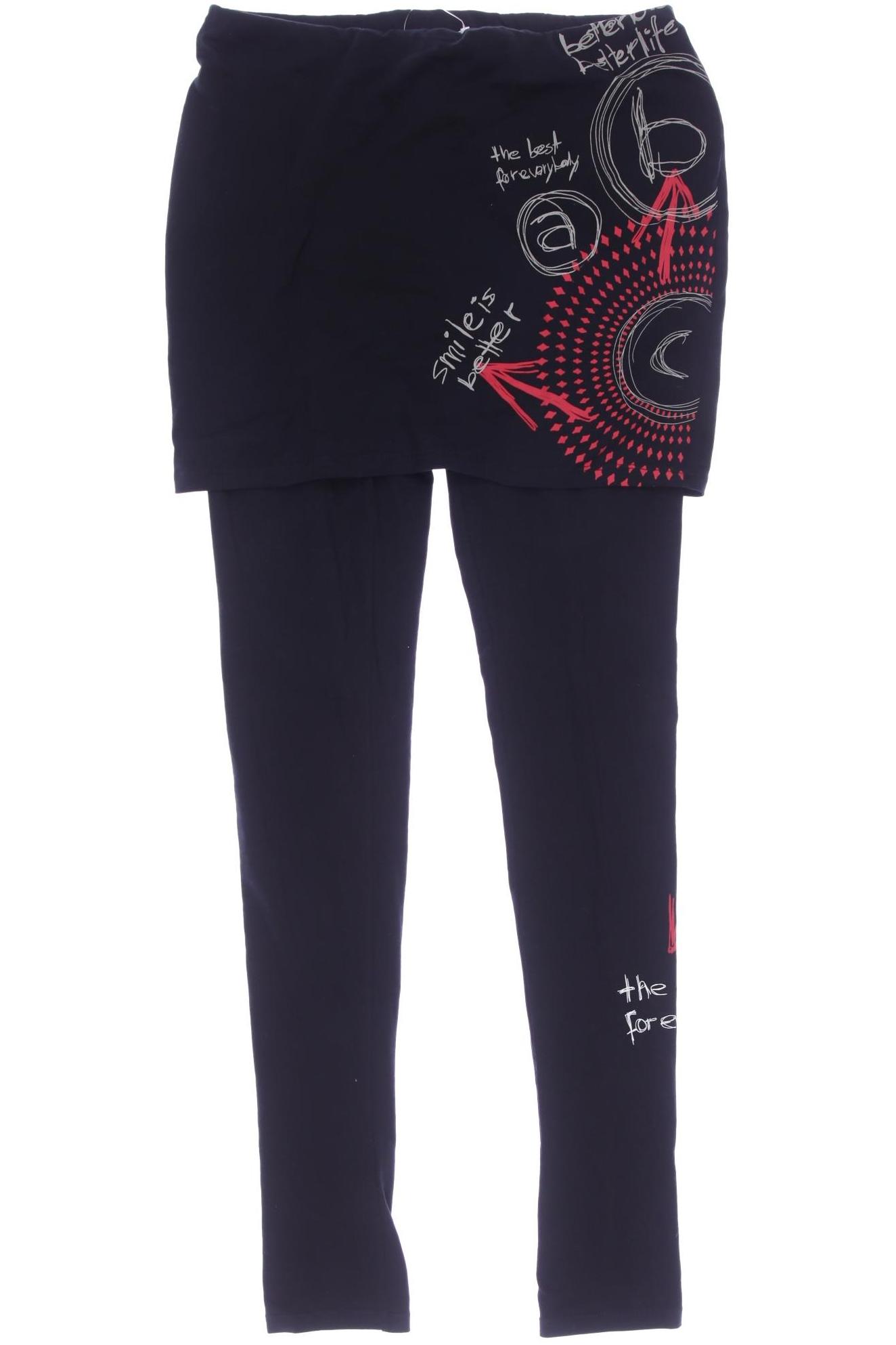 

Desigual Damen Stoffhose, schwarz, Gr. 0