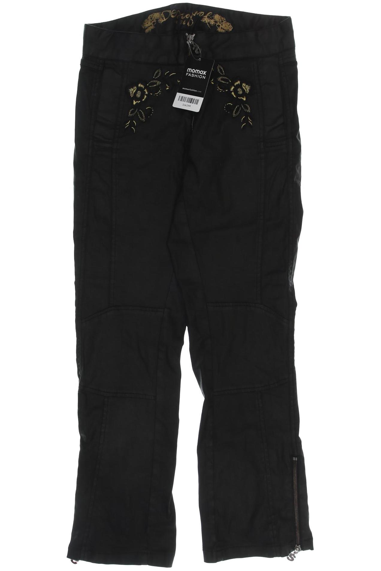 

Desigual Damen Stoffhose, schwarz