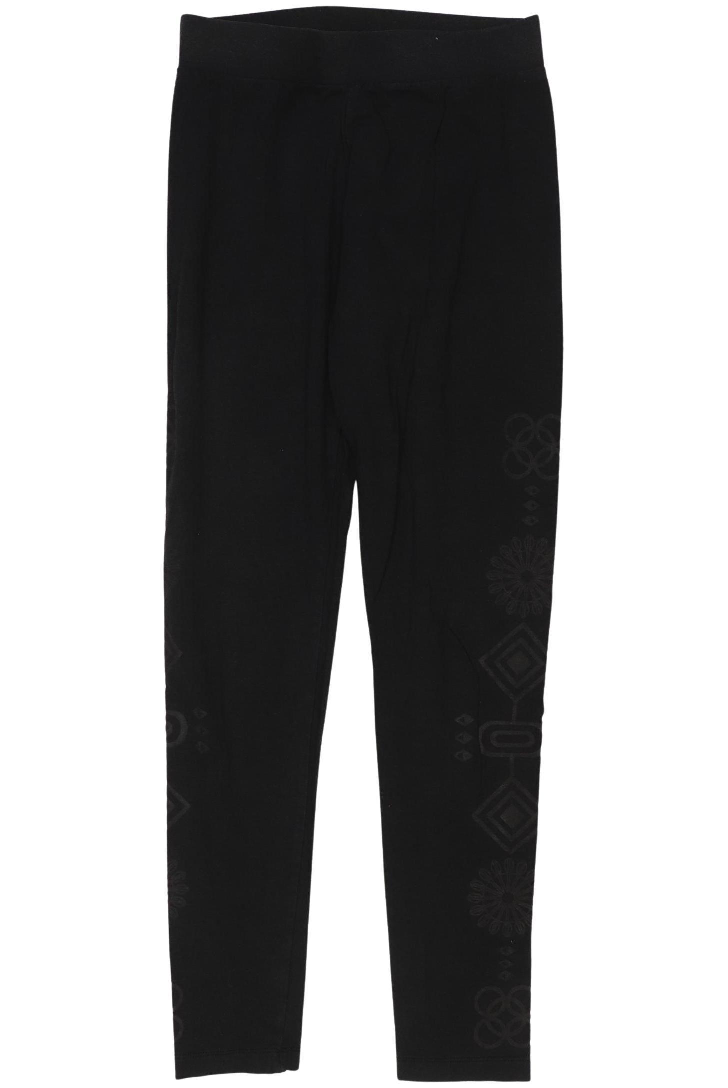 

Desigual Damen Stoffhose, schwarz, Gr. 0