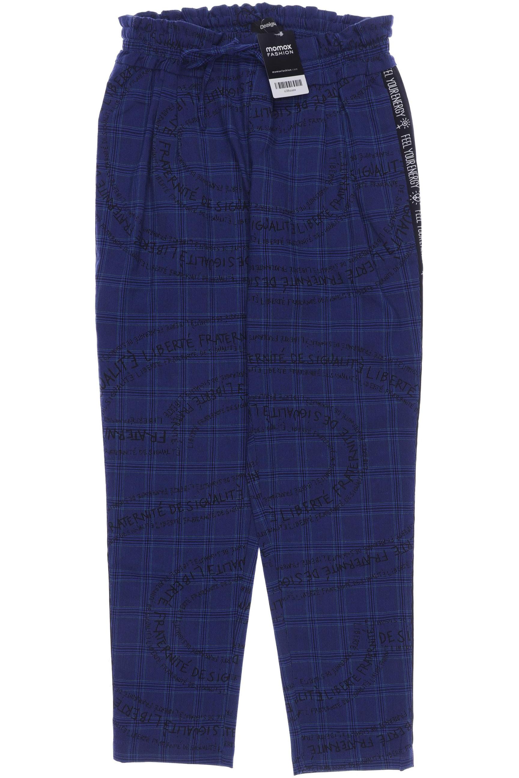 

Desigual Damen Stoffhose, blau, Gr. 38