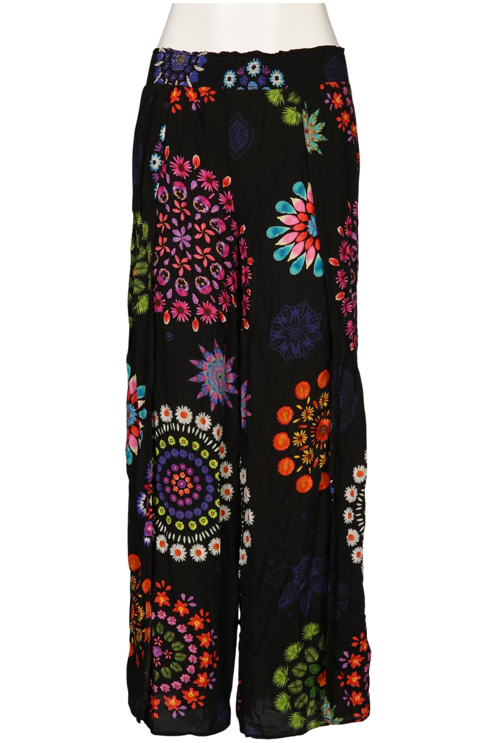 

Desigual Damen Stoffhose, mehrfarbig, Gr. 0