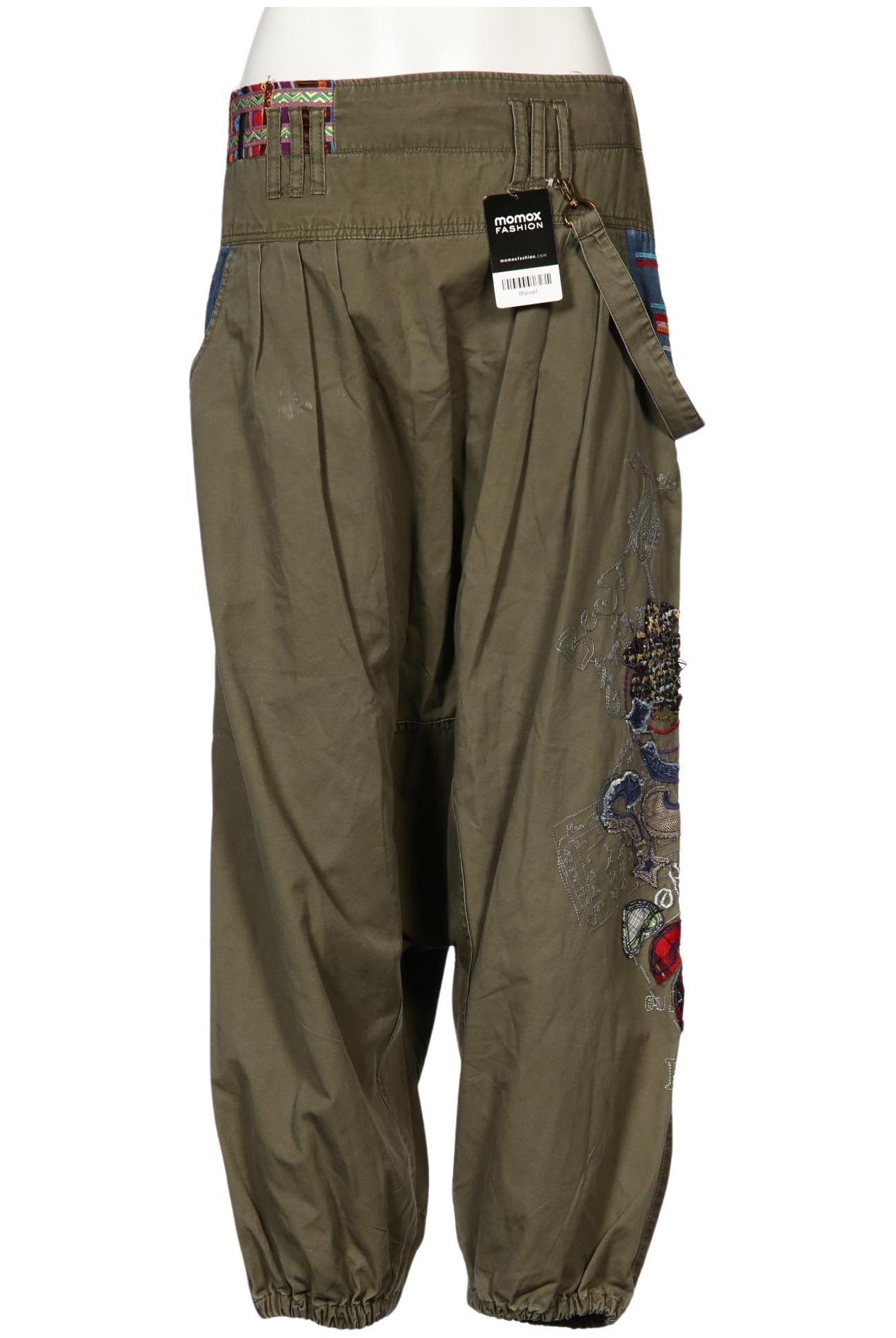 

Desigual Damen Stoffhose, grün, Gr. 28