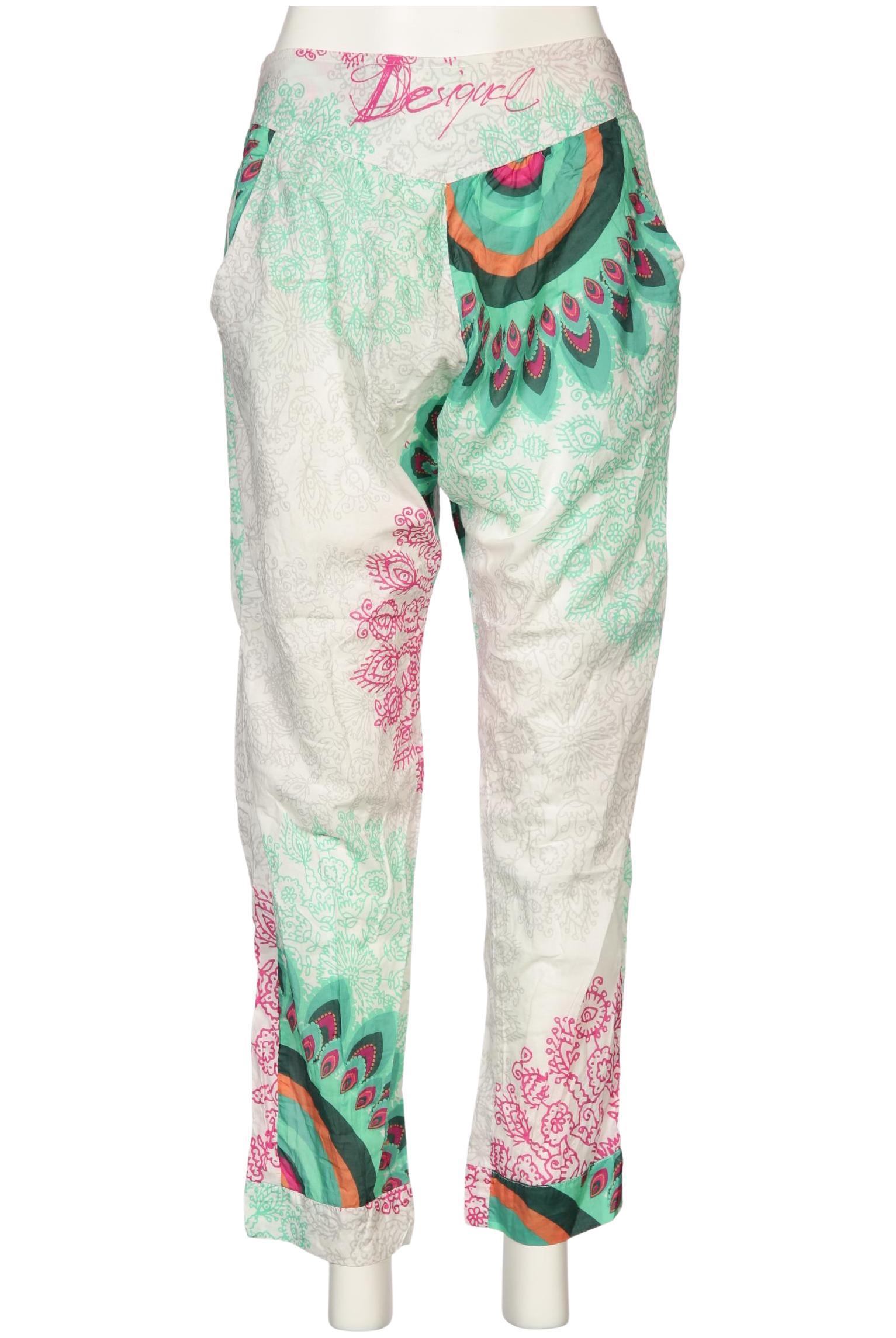 

Desigual Damen Stoffhose, mehrfarbig, Gr. 0
