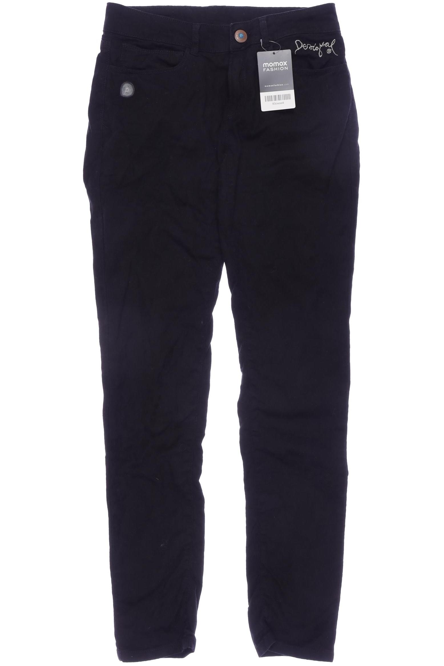 

Desigual Damen Stoffhose, schwarz, Gr. 26